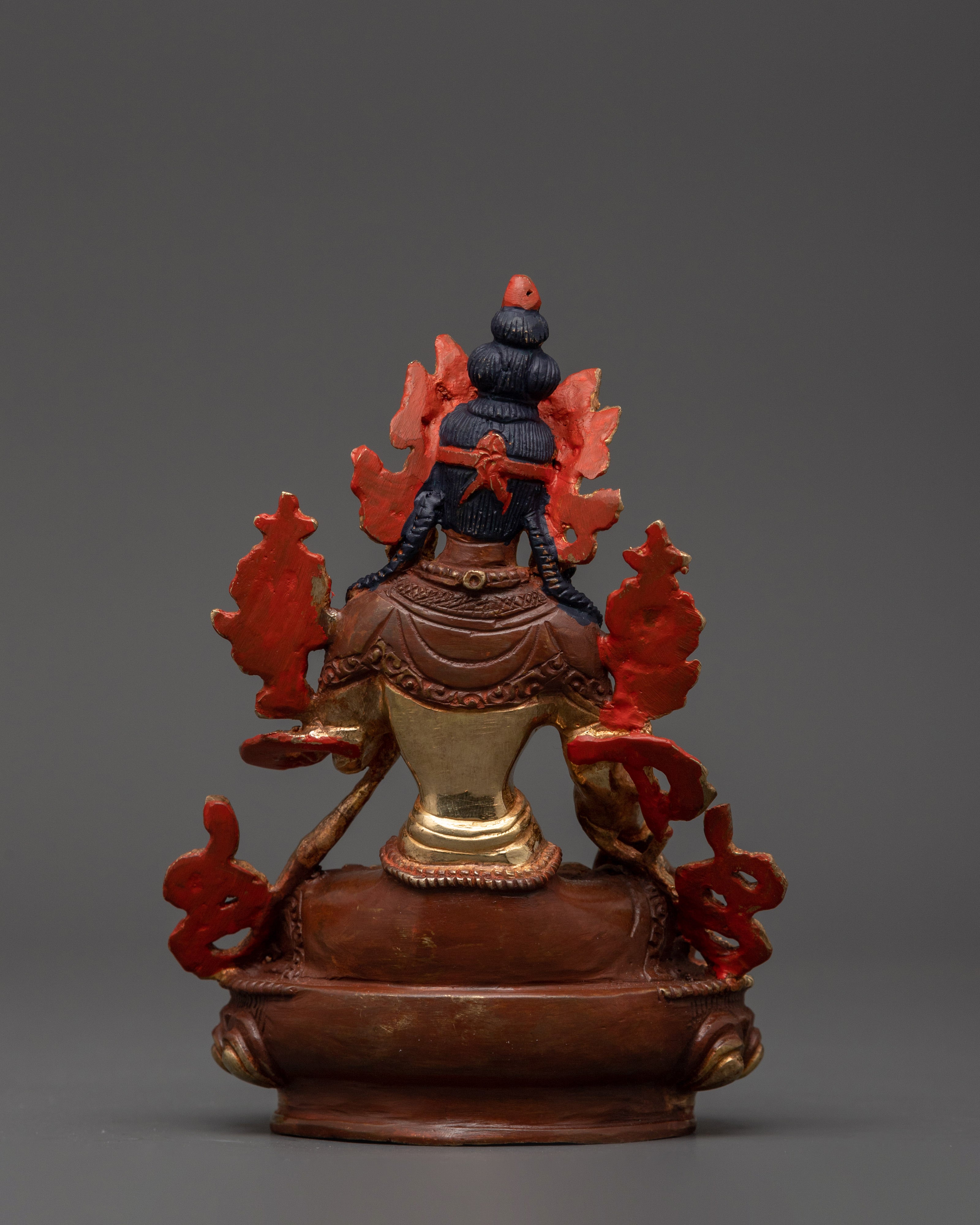 Elegant Gold-Plated White Tara | Meditation & Spiritual Decor