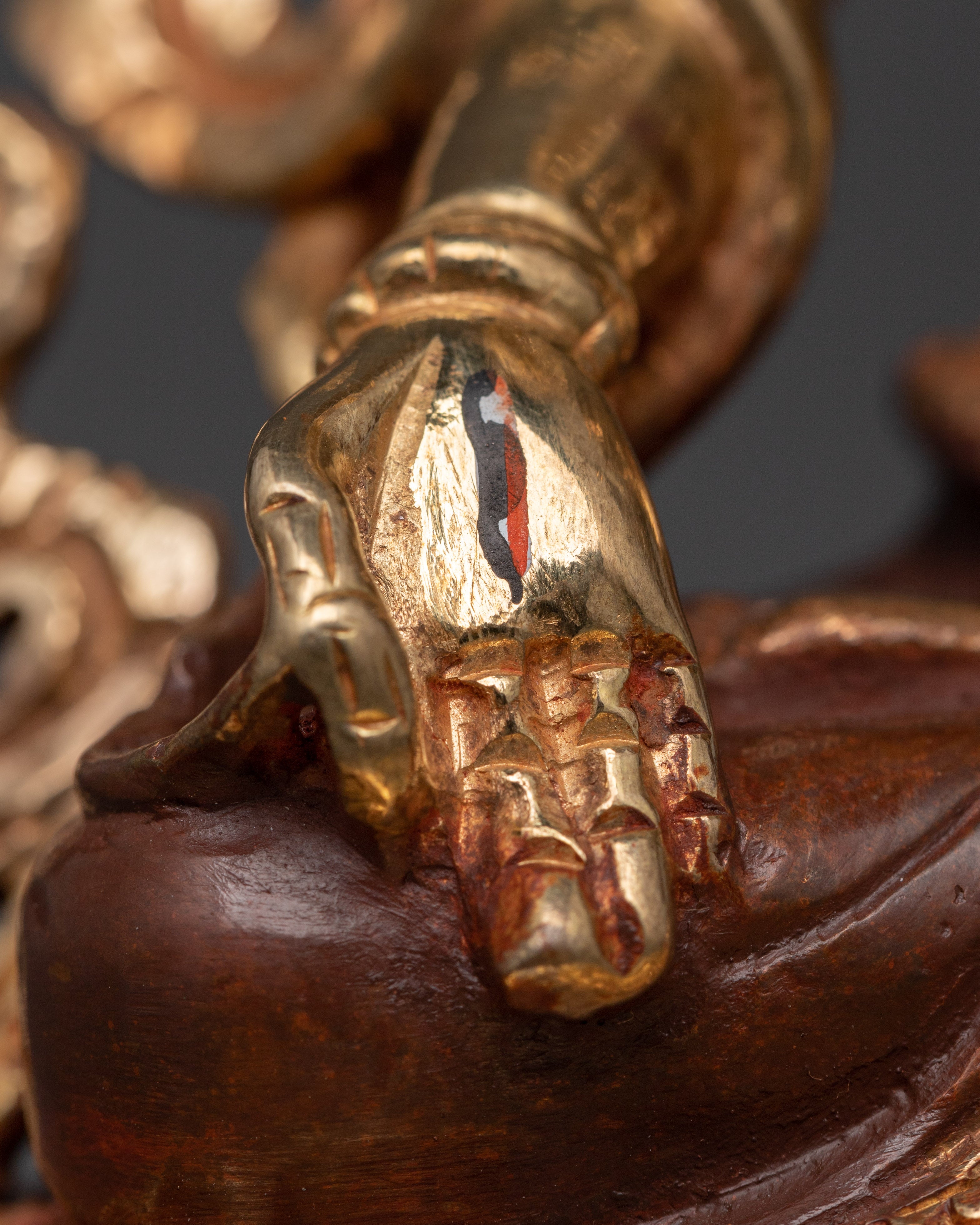 Elegant Gold-Plated White Tara | Meditation & Spiritual Decor
