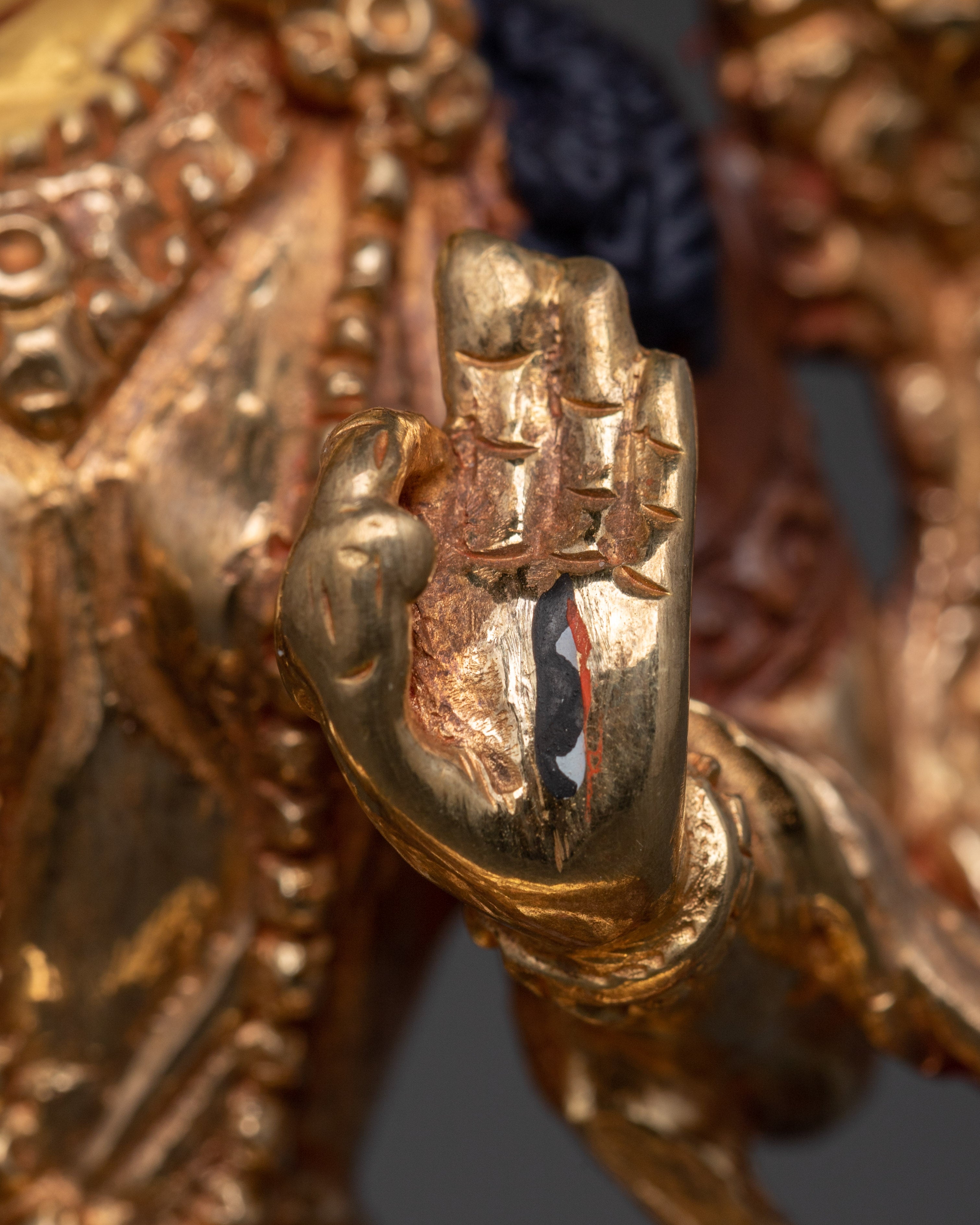 Elegant Gold-Plated White Tara | Meditation & Spiritual Decor