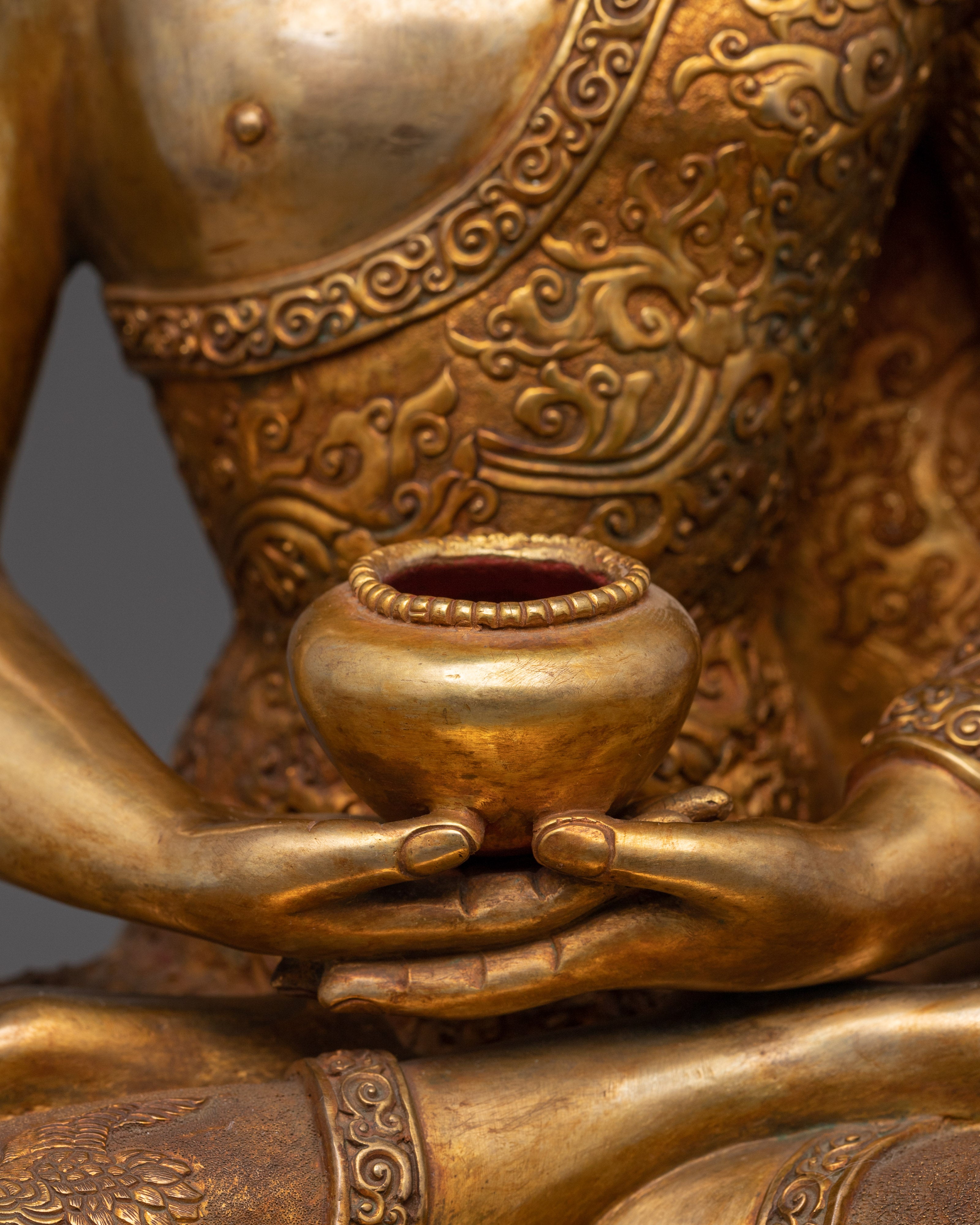 Amitabha Buddha Handcrafted Statue | Symbol of Infinite Light