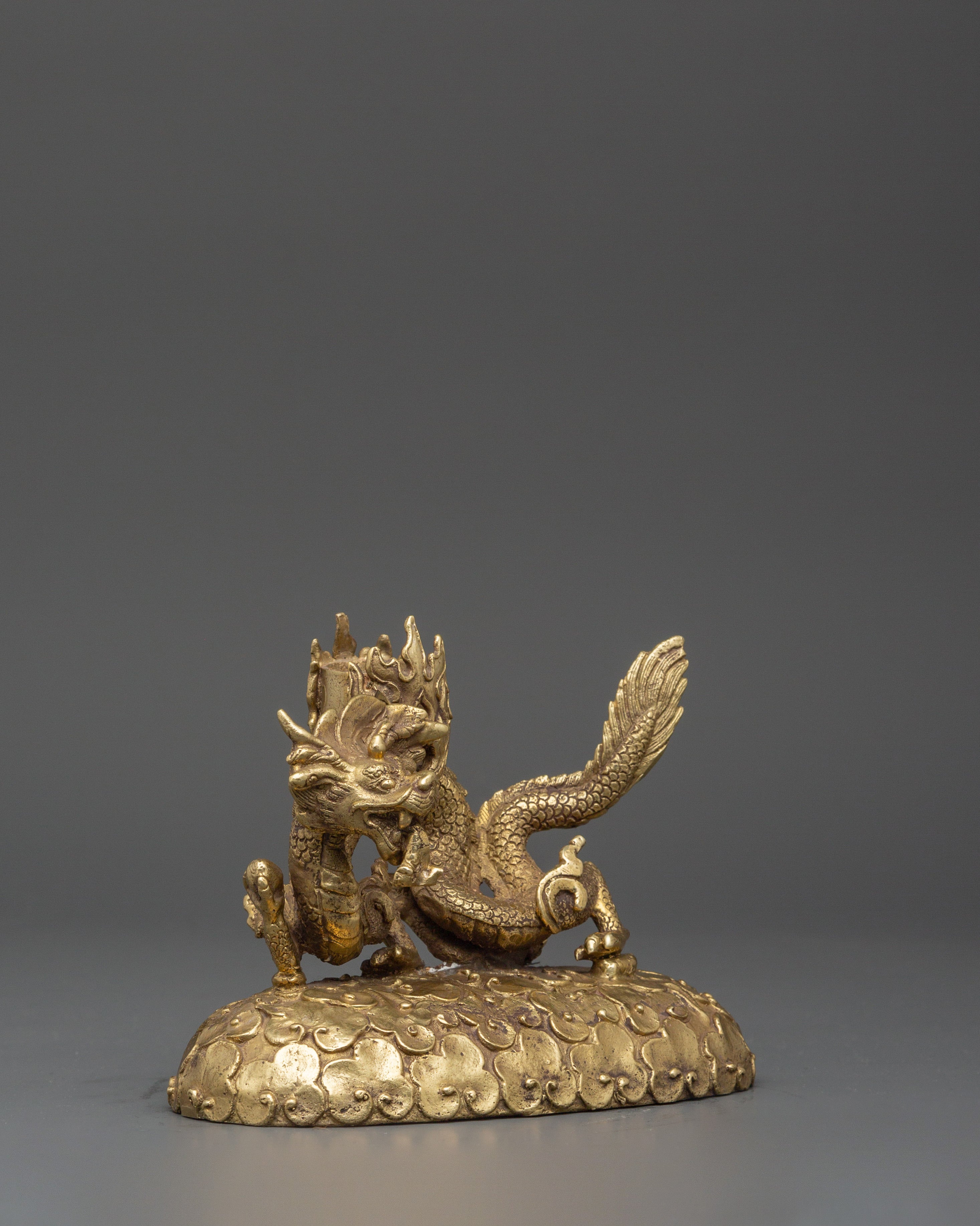 Dragon Candle Holder | Feng Shui Decor for Strength & Power