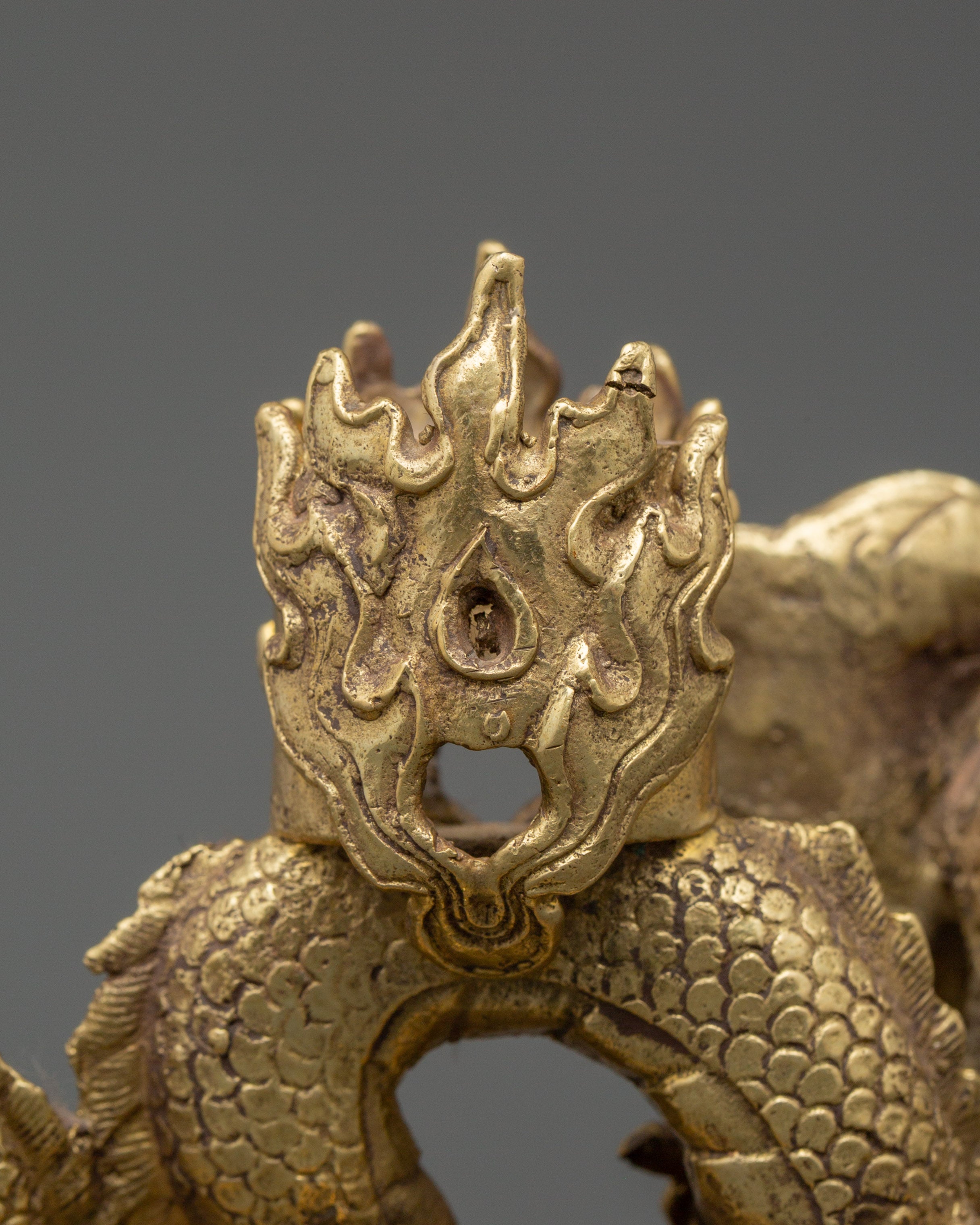 Dragon Candle Holder | Feng Shui Decor for Strength & Power