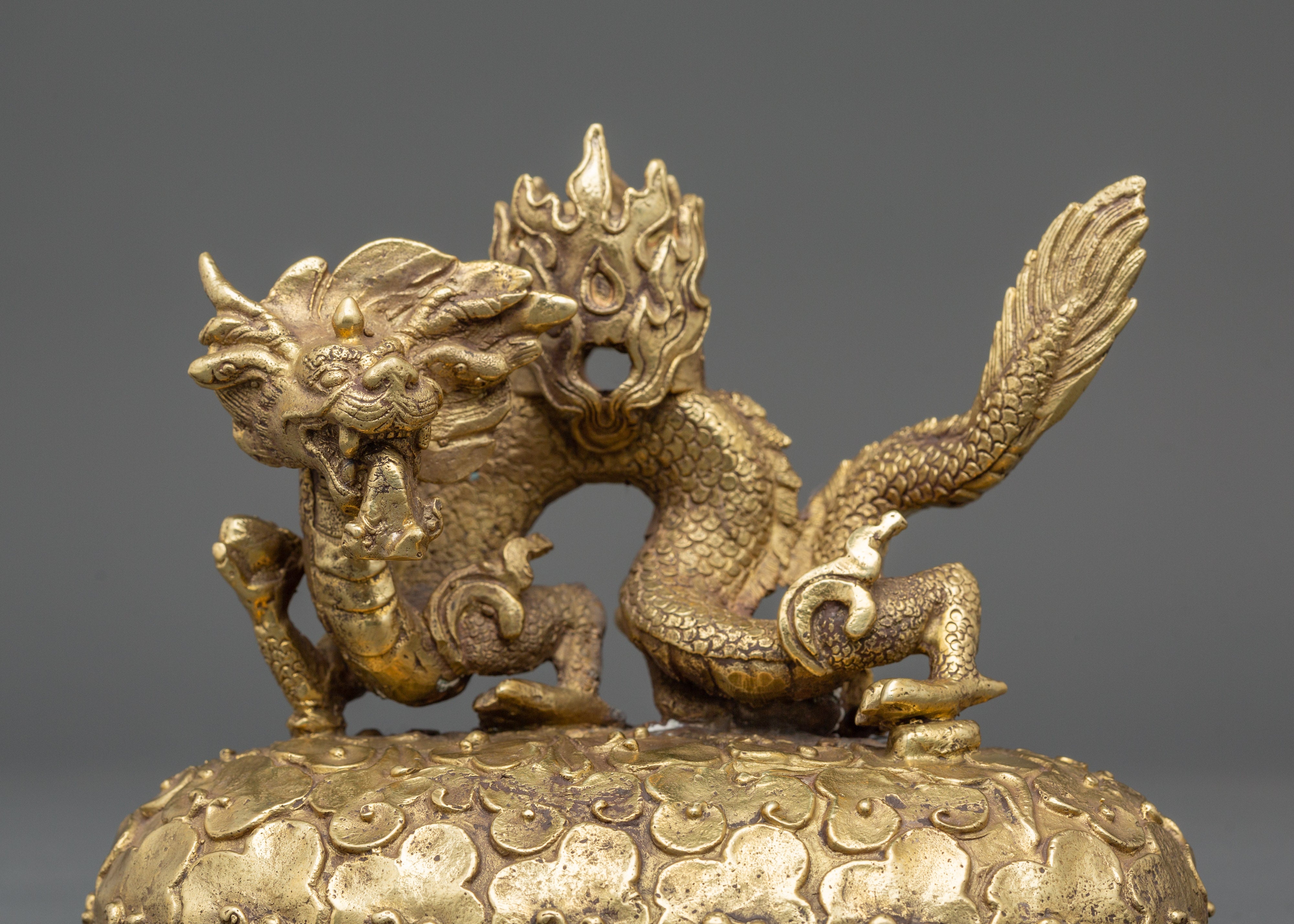 Dragon Candle Holder | Feng Shui Decor for Strength & Power