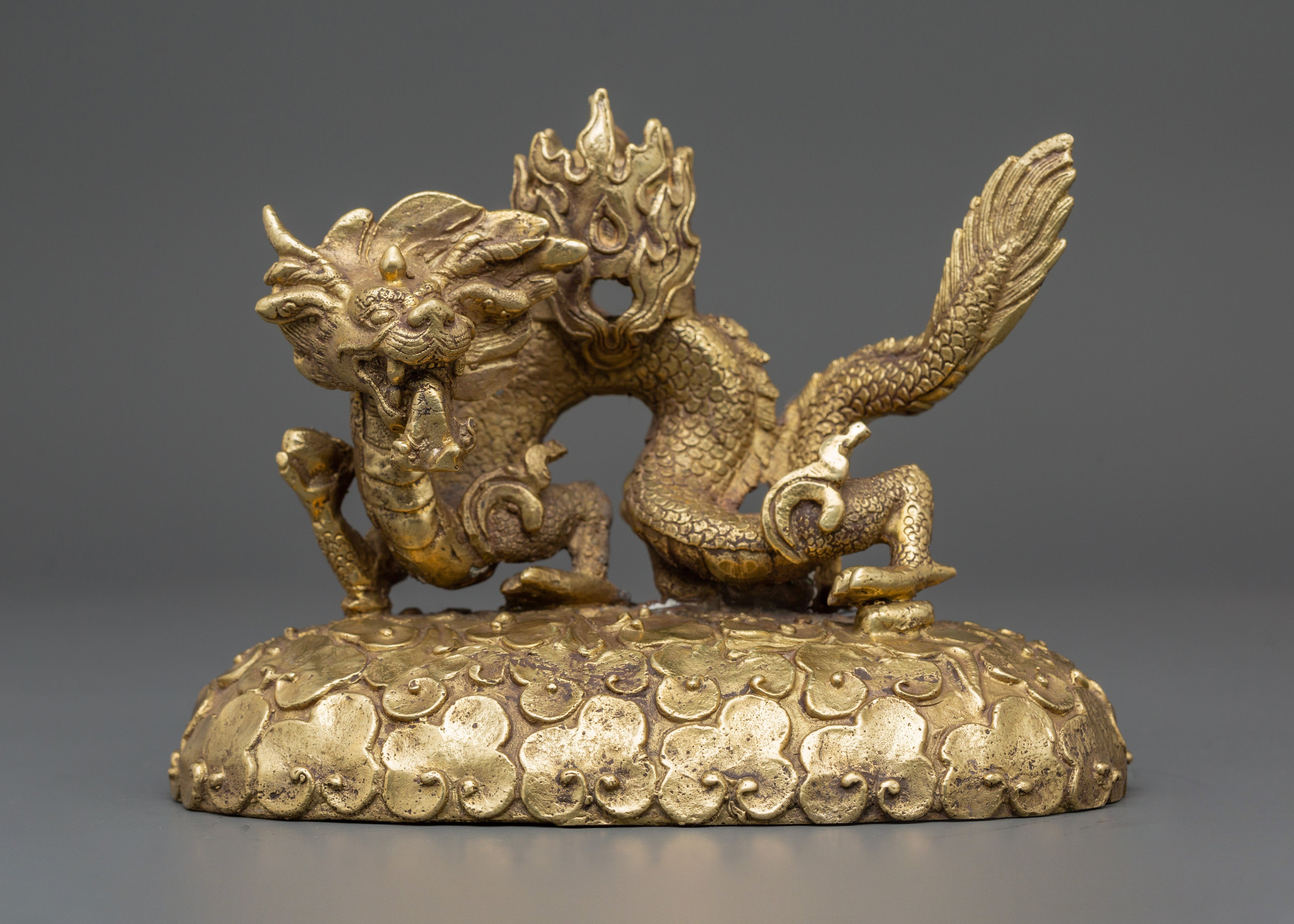 Dragon Candle Holder | Feng Shui Decor for Strength & Power