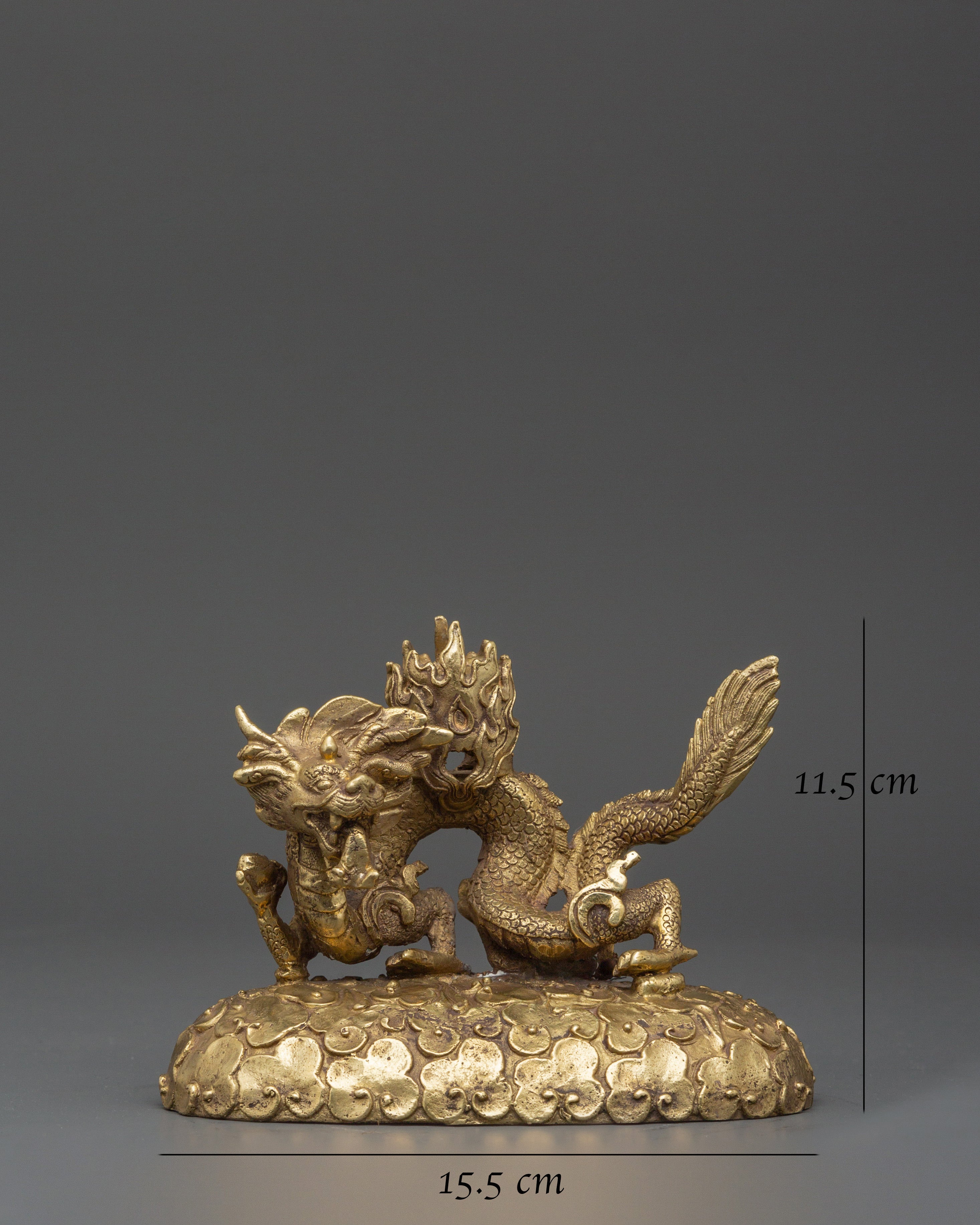 Dragon Candle Holder | Feng Shui Decor for Strength & Power