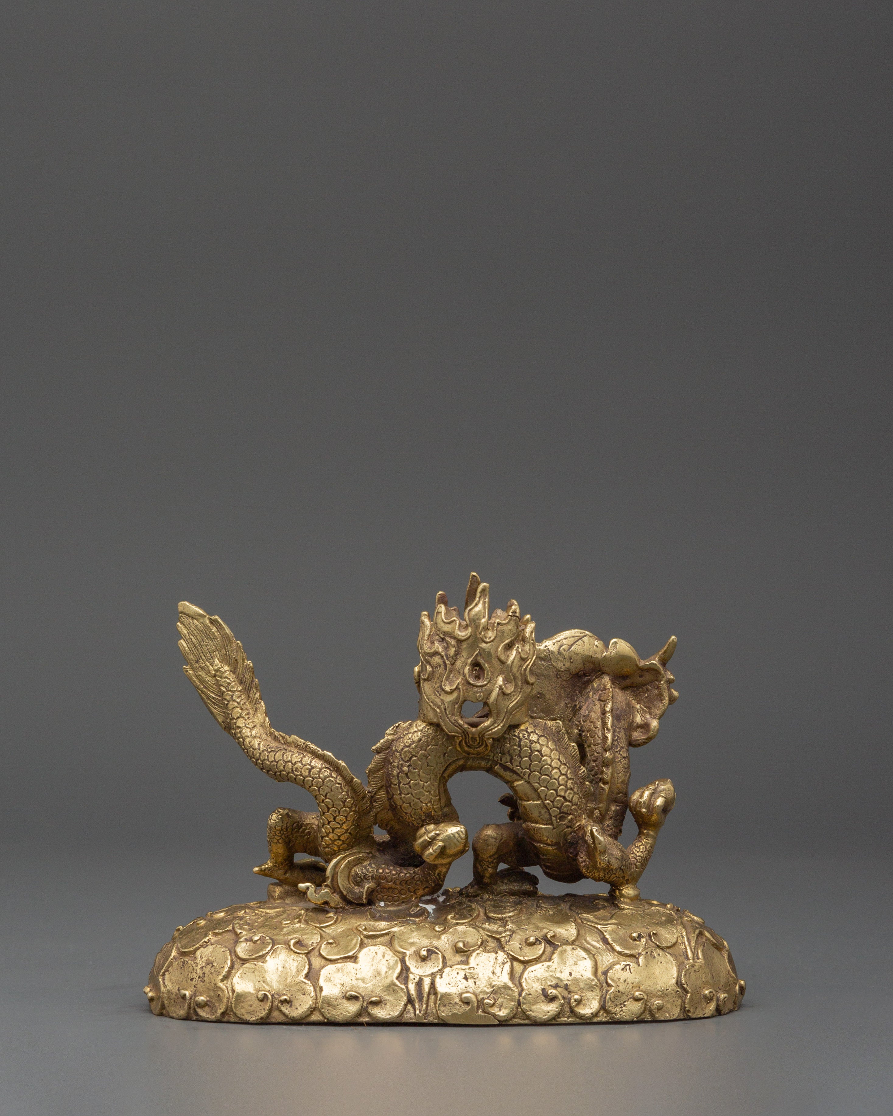 Dragon Candle Holder | Feng Shui Decor for Strength & Power