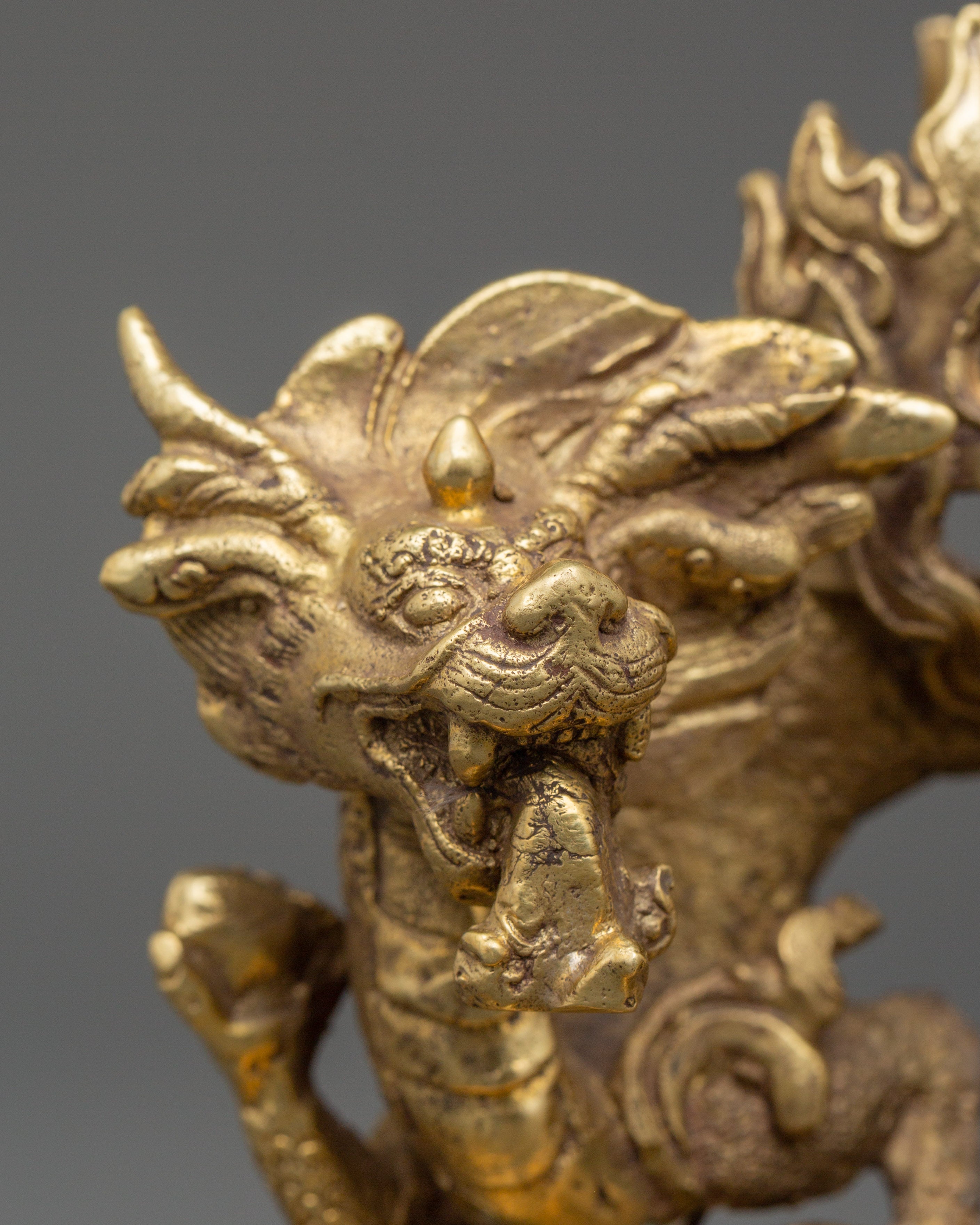 Dragon Candle Holder | Feng Shui Decor for Strength & Power