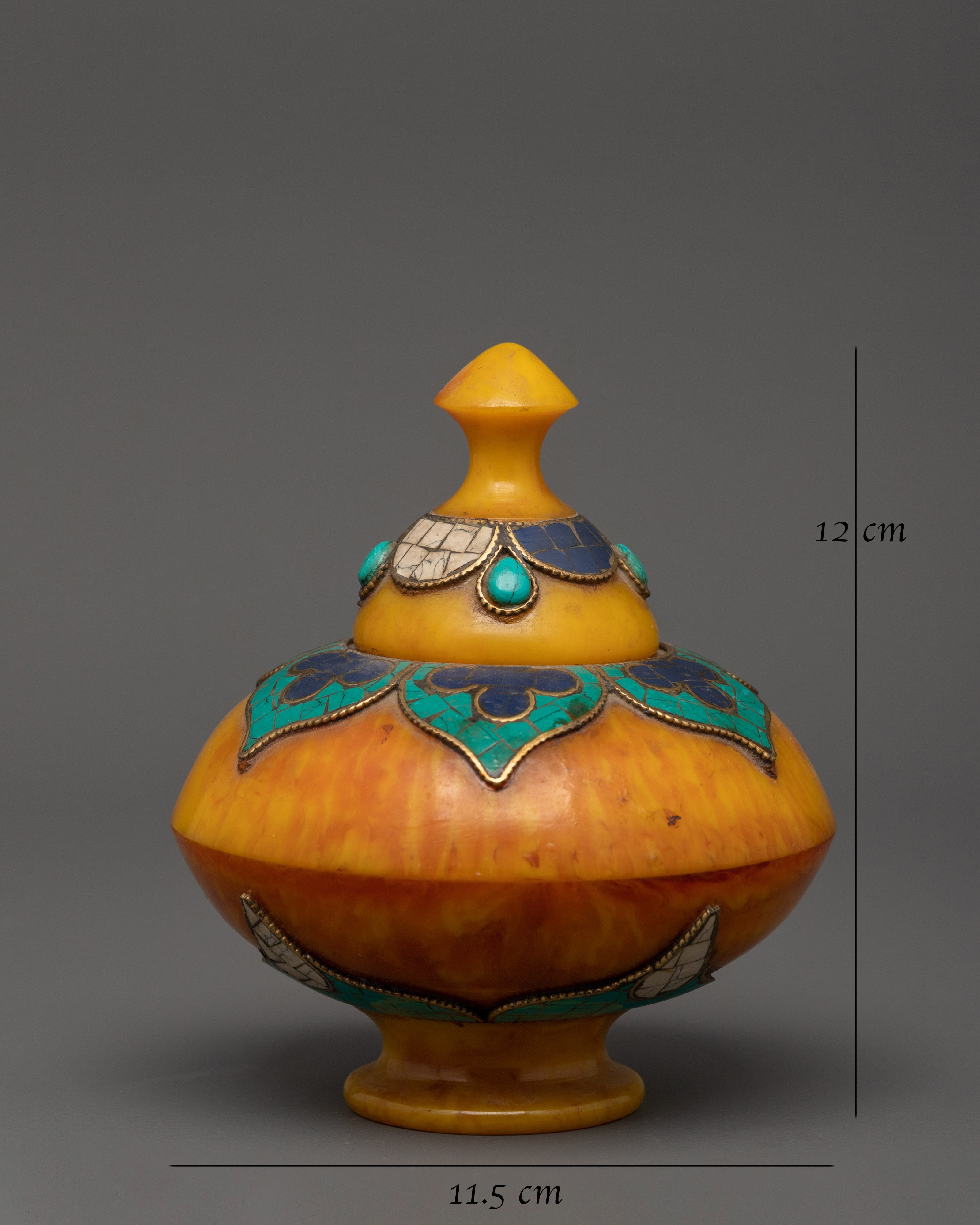 Ritual Offering Rice pot | Altar Decoration Sacred Offering Pot