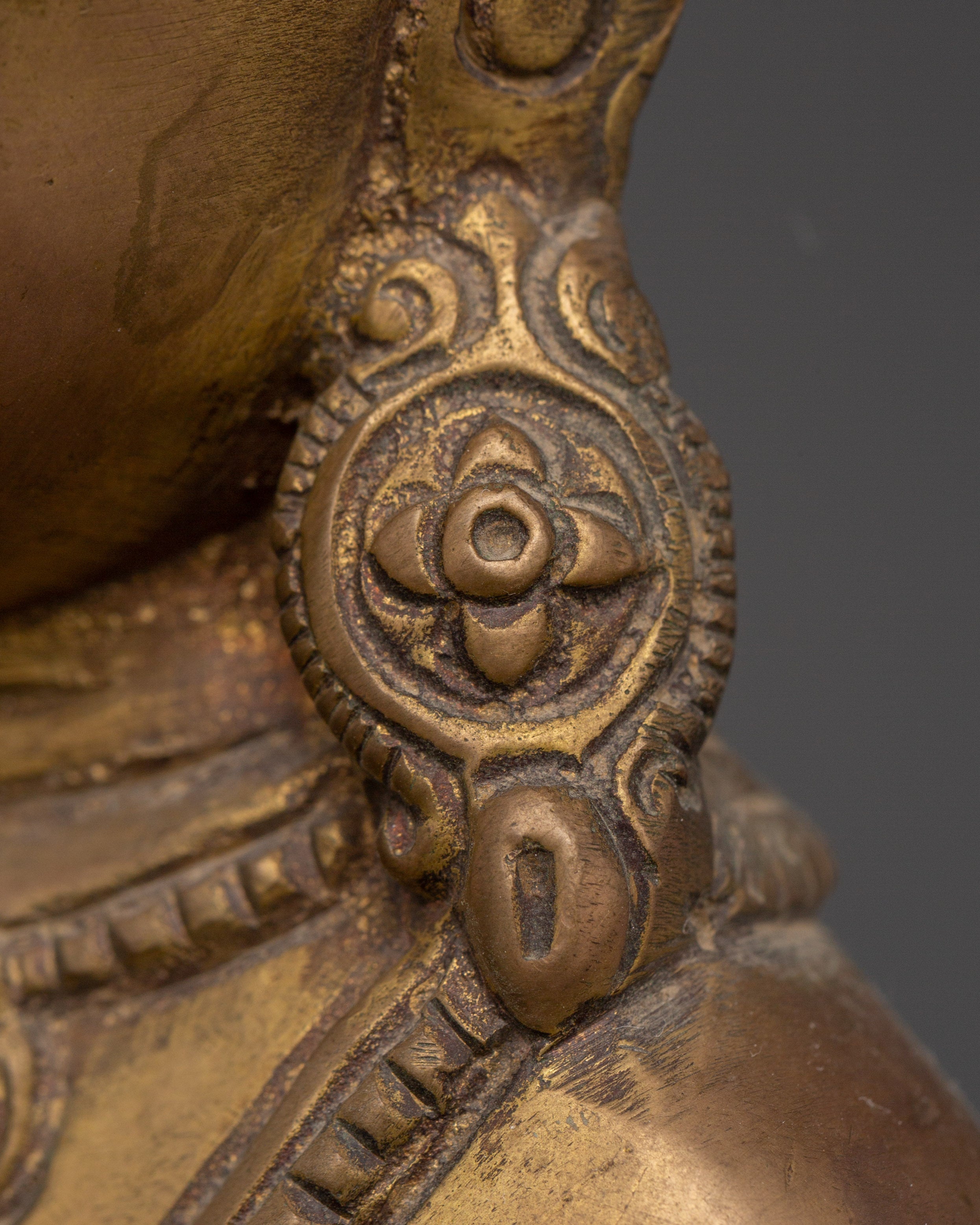 Brass Siddhartha Gautam Statue with Swan | Symbolizing Compassion and Protection