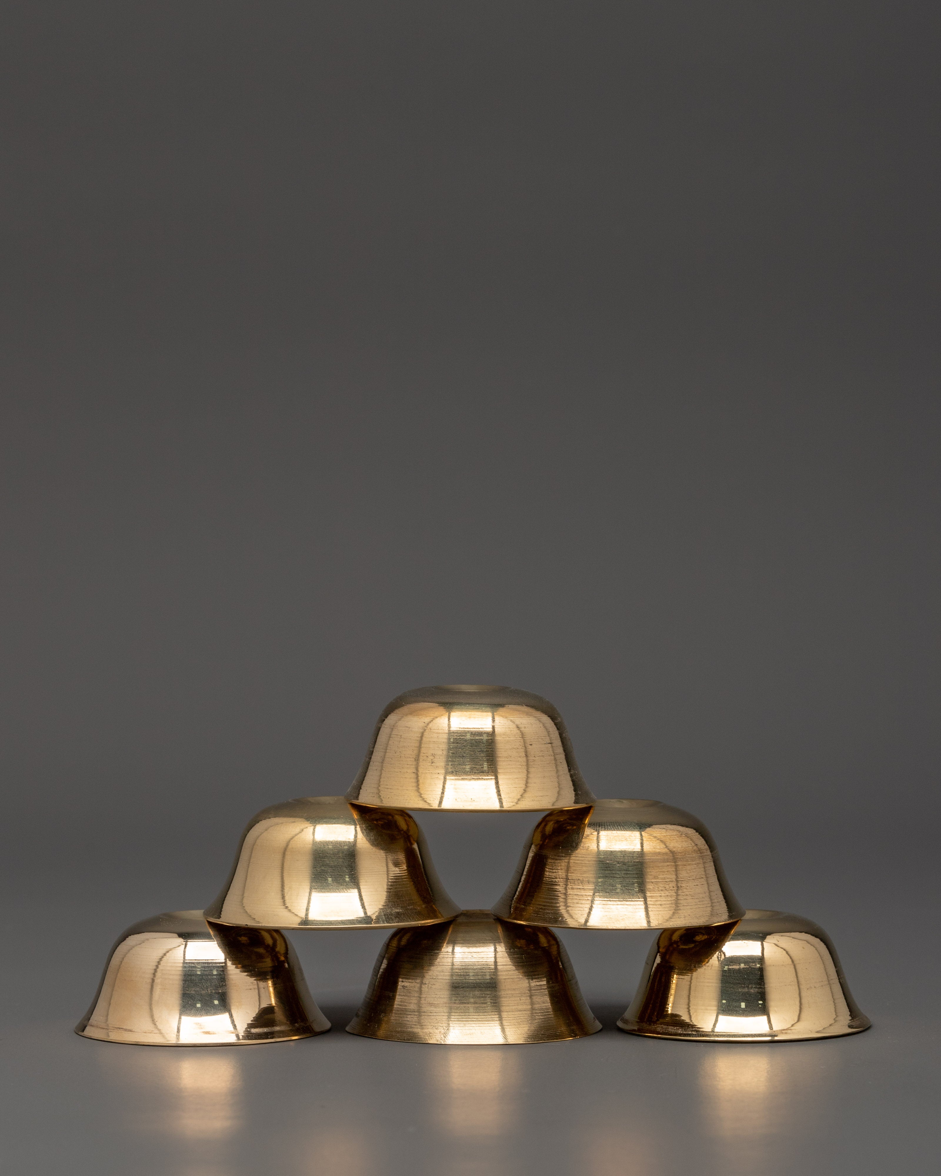Traditional Buddhist Offering Bowl Set |  Rituals and Altar Offerings