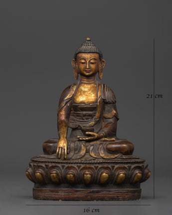 Handcrafted Shakyamuni Buddha Statue for Altars