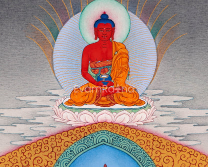 1000 Armed Chenresig Thangka Print | Bodhisattva Canvas Art | Avalokiteshvara Decors