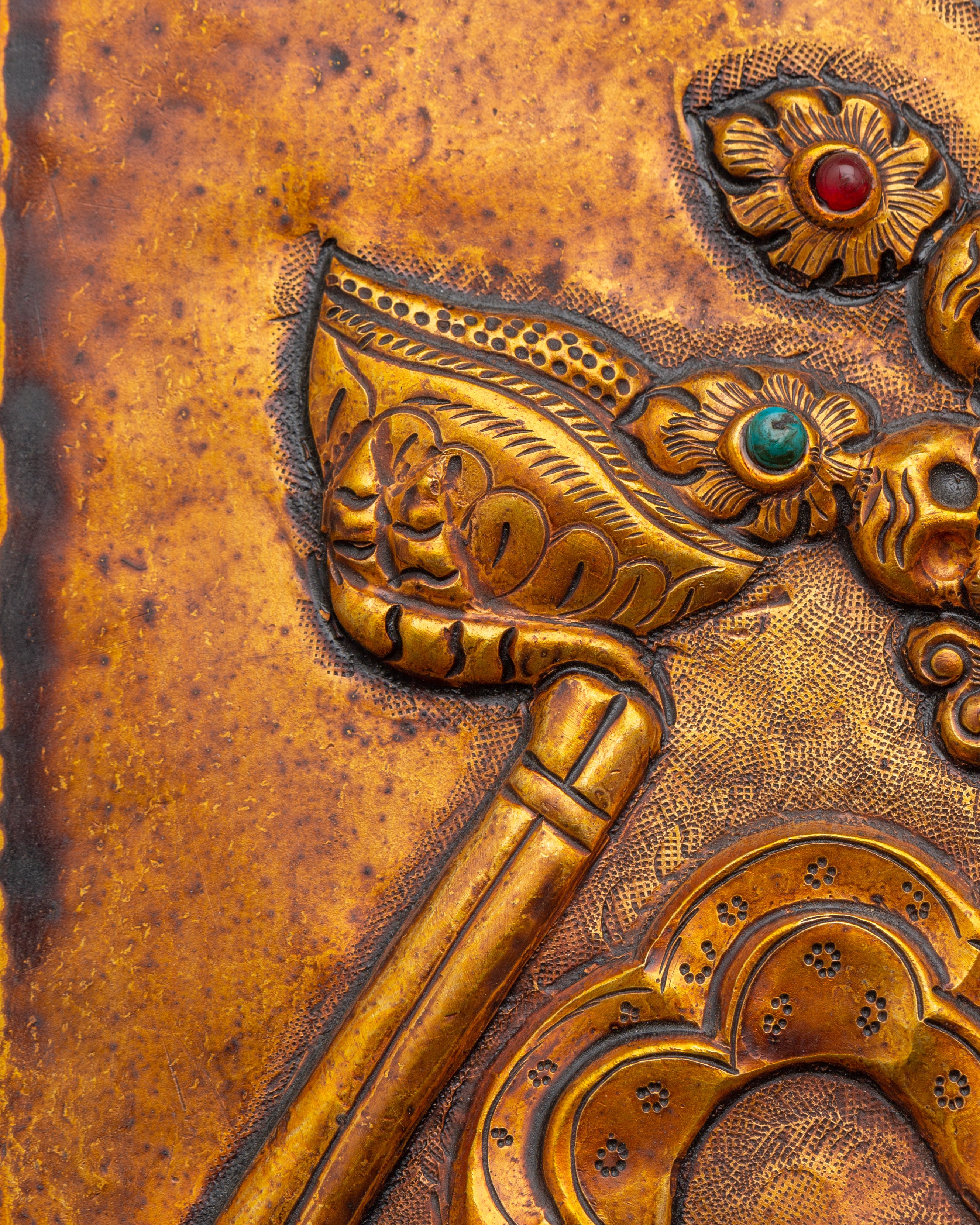 Chitipati Gold Plated Wall Hanging | Symbol of Impermanence