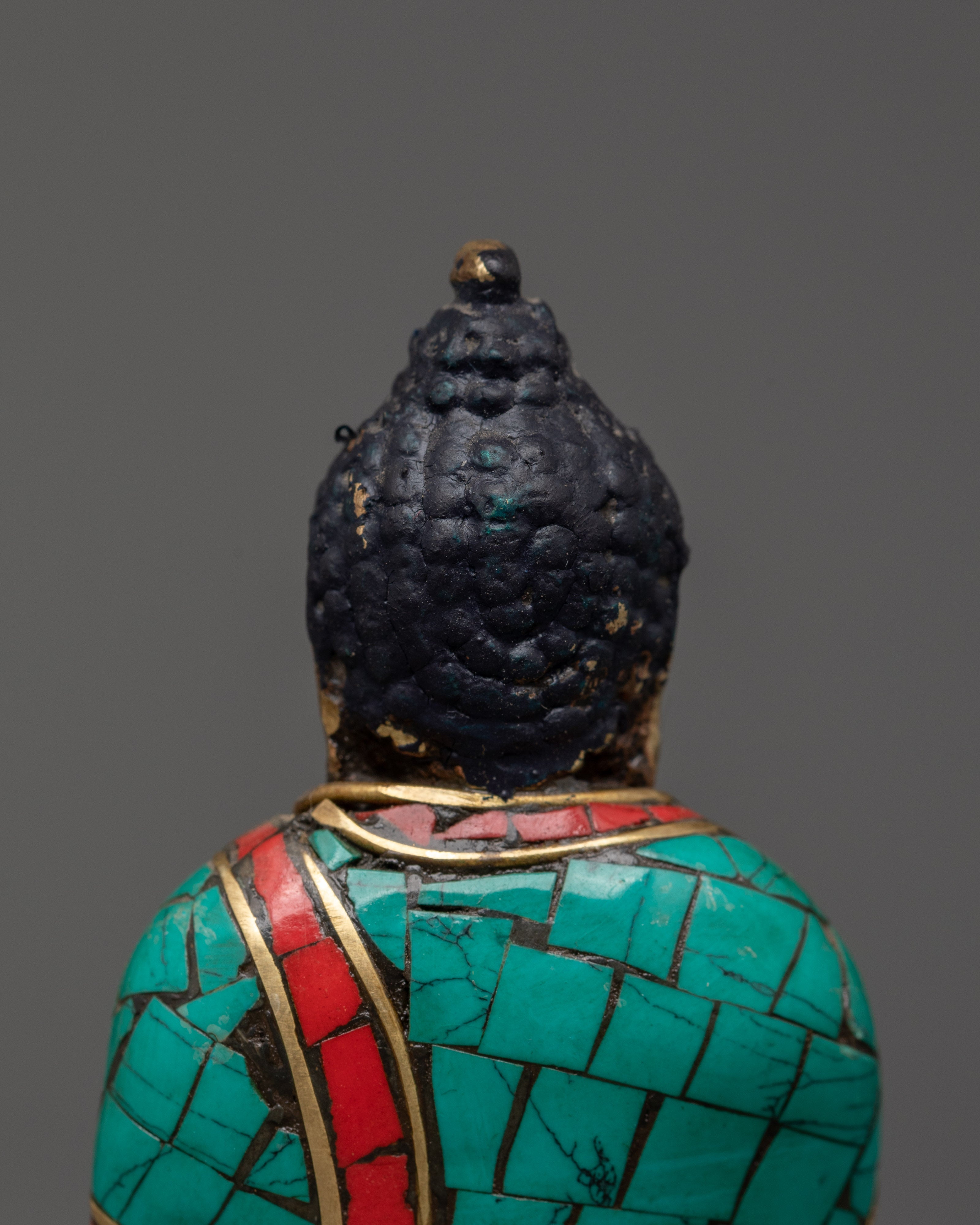 Sacred Copper Buddha Figurine | Decor & Spiritual Practice