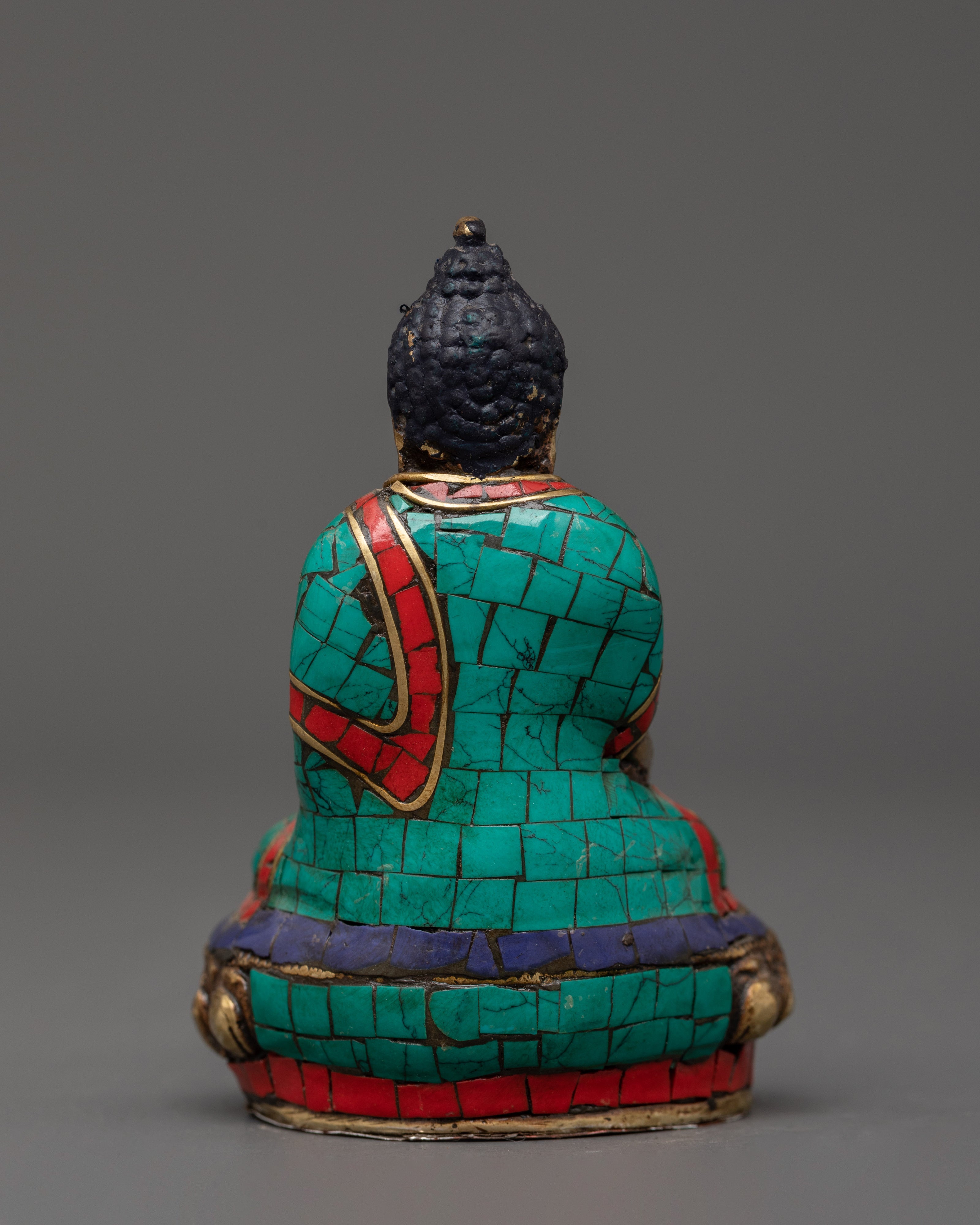 Sacred Copper Buddha Figurine | Decor & Spiritual Practice