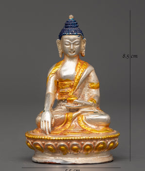 Sacred Brass Amitabha Figurine | Meditation and Decor