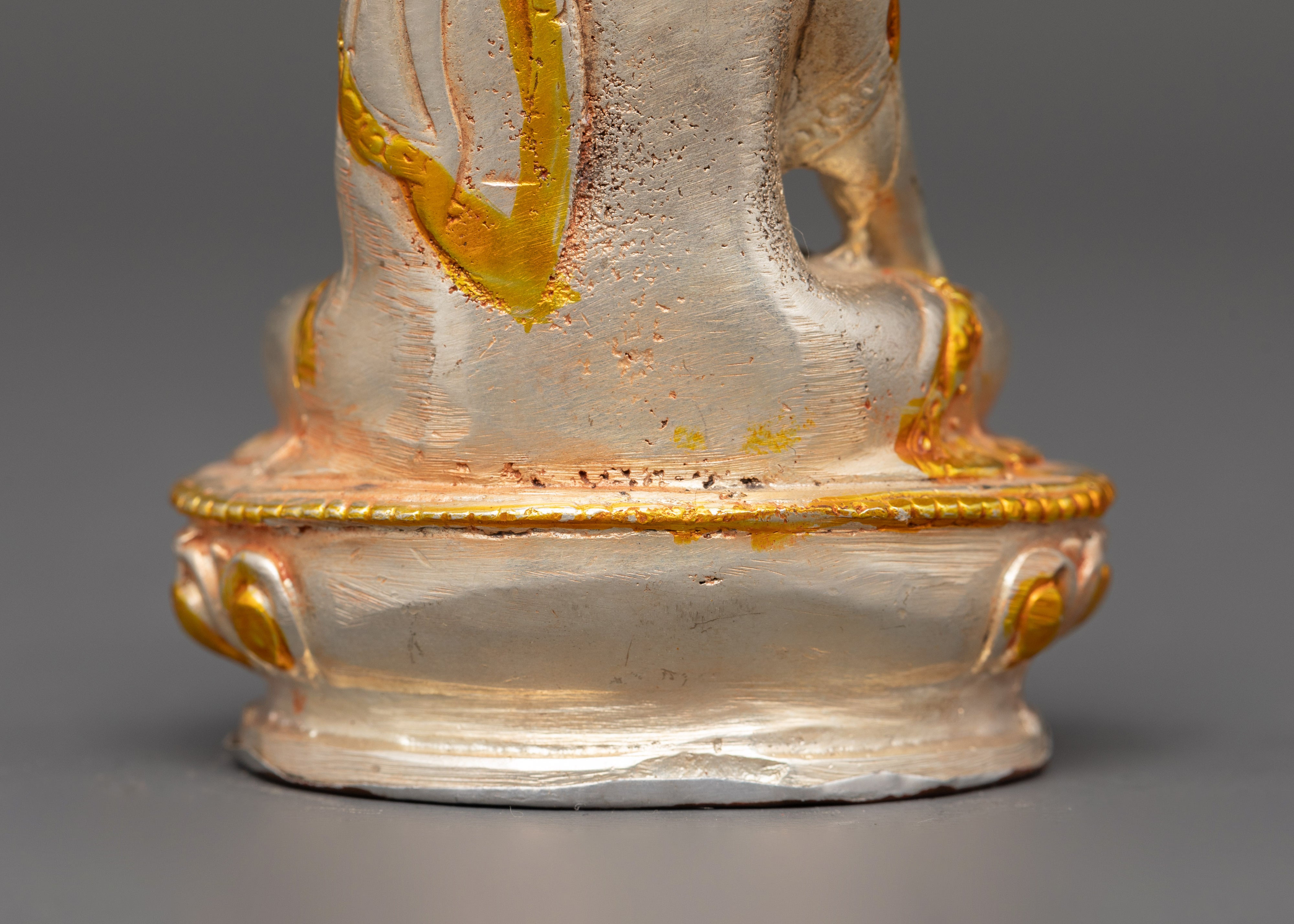 Sacred Brass Amitabha Figurine | Meditation and Decor