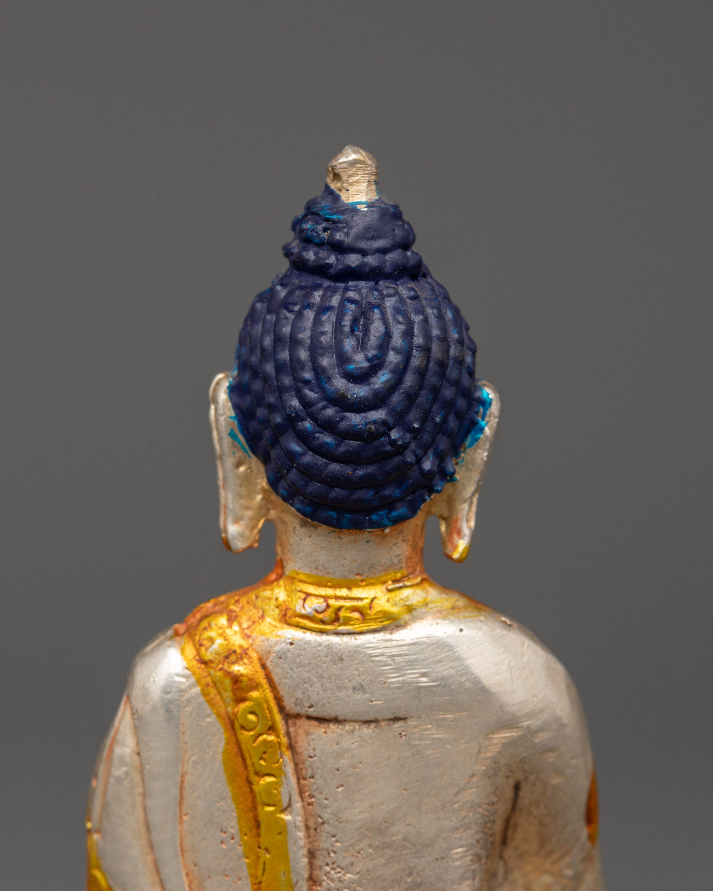 Sacred Brass Amitabha Figurine | Meditation and Decor