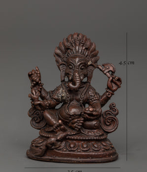 Ganesh Hindu Deity of Wisdom & Success Statue | Lord Ganesha Idol For Meditation Space