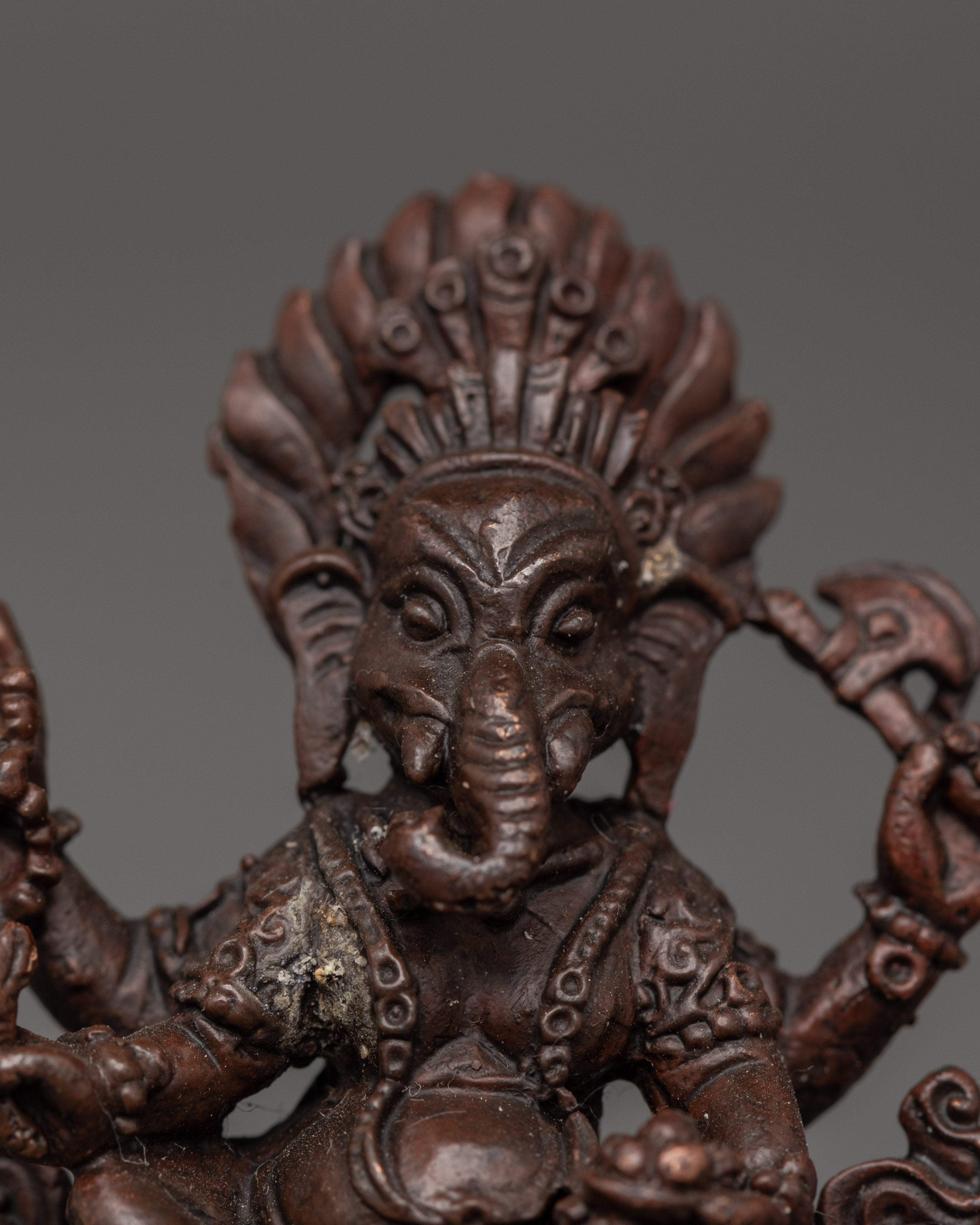 Ganesh Hindu Deity of Wisdom & Success Statue | Lord Ganesha Idol For Meditation Space