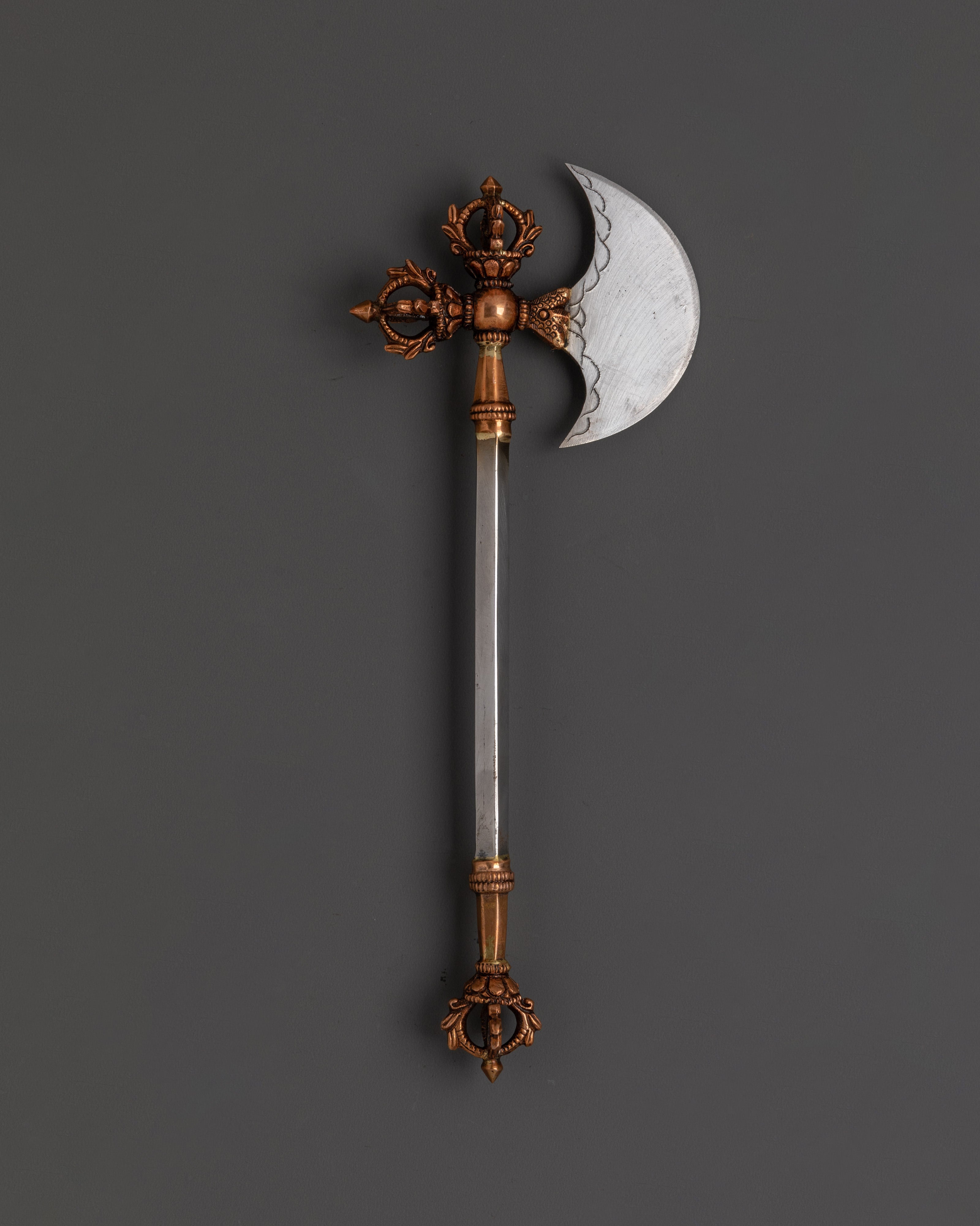 Sacred Ritual Tool Set | Handcrafted Copper & Iron Ceremonial Items