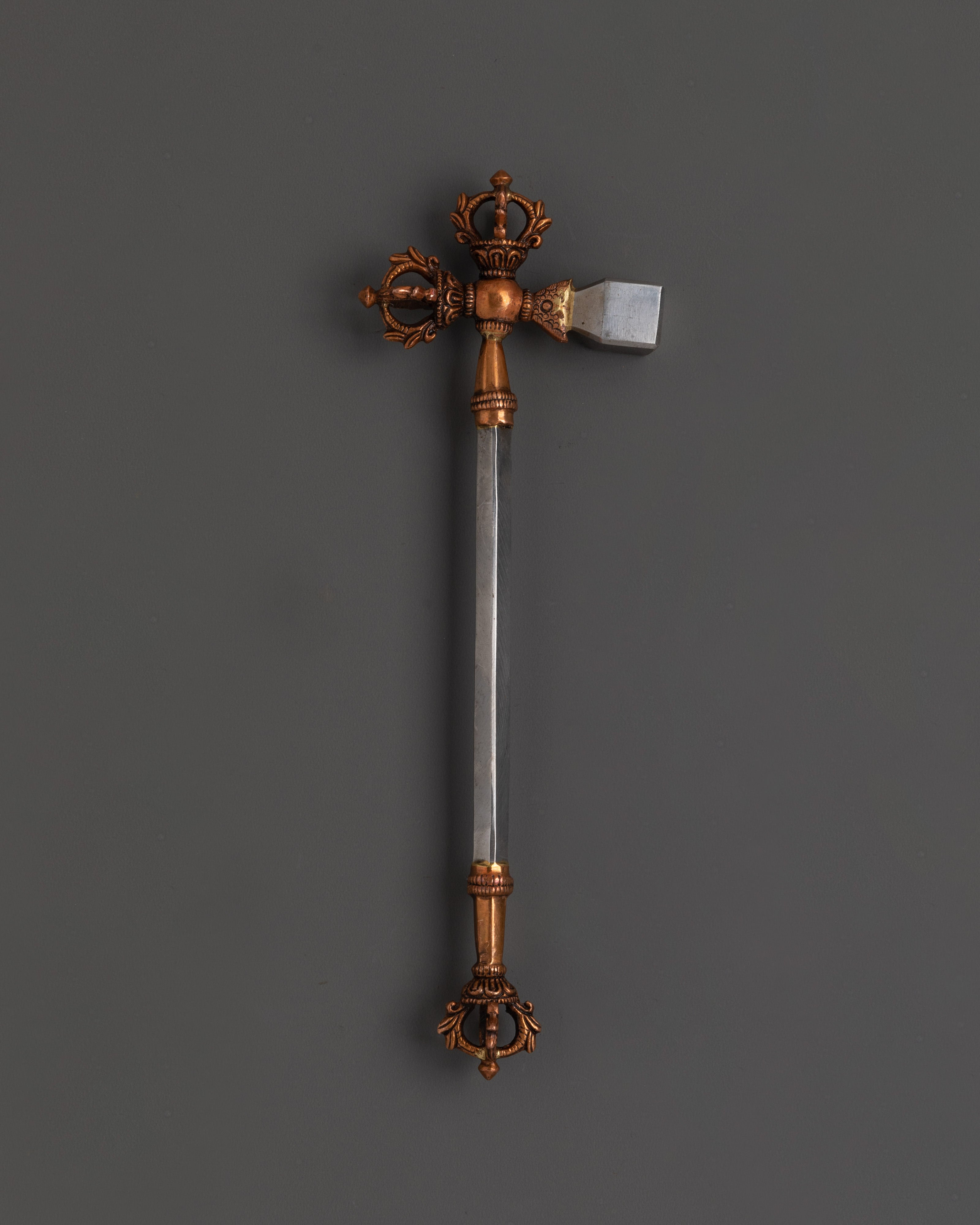 Sacred Ritual Tool Set | Handcrafted Copper & Iron Ceremonial Items