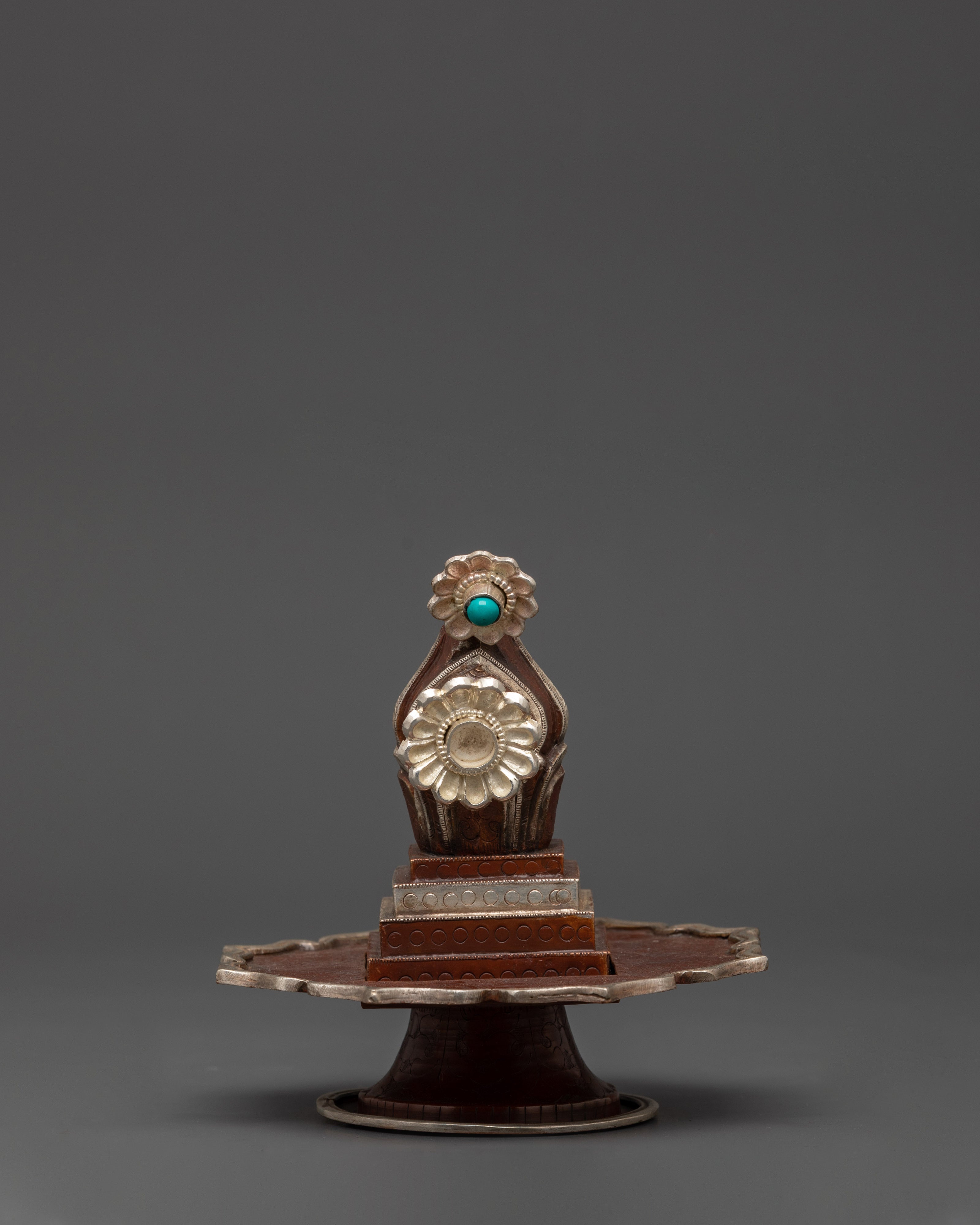 Sacred Torma Offering Sculpture | Tibetan Ritual Art for Altar or Sacred Space