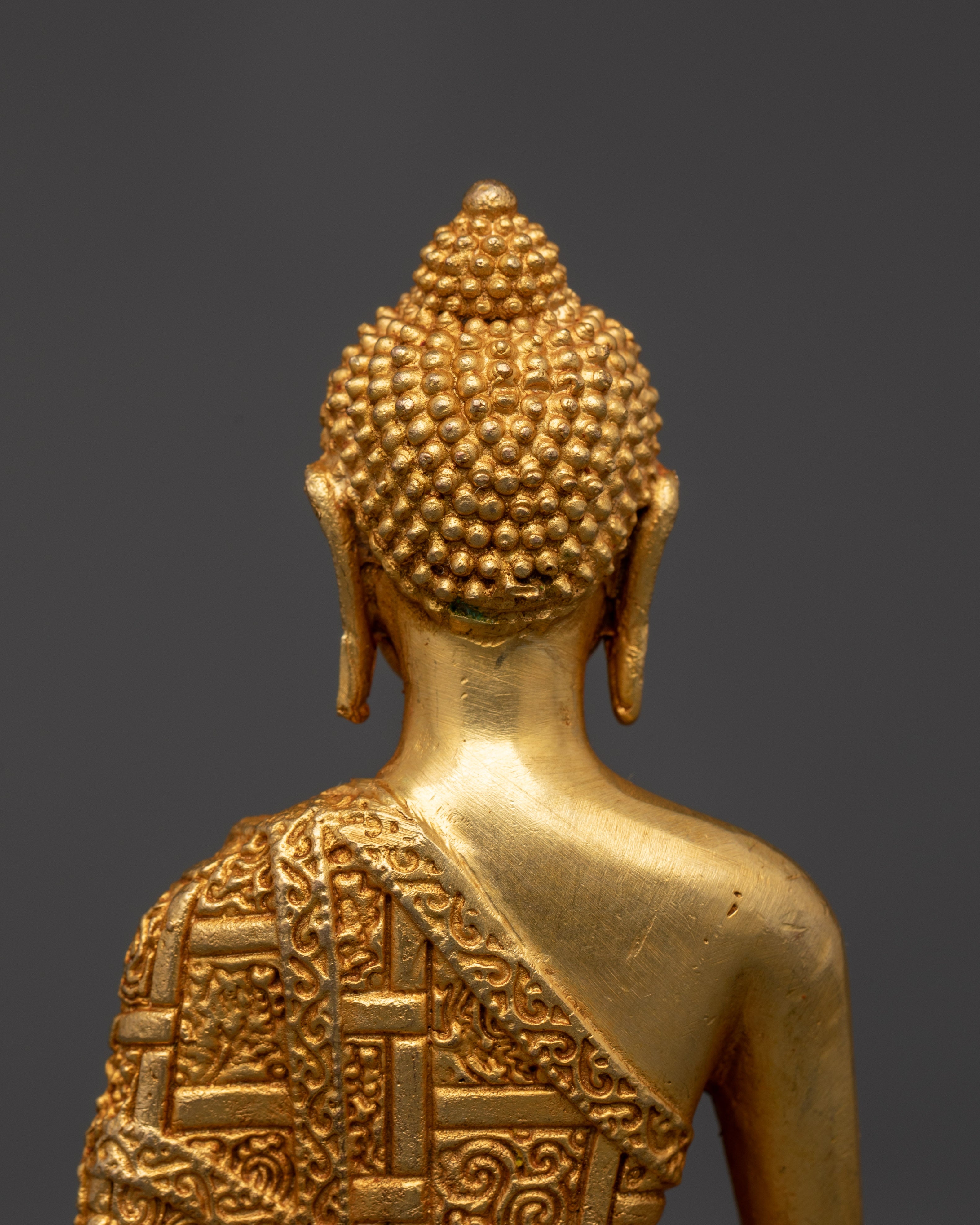 Shakyamuni Buddha Seated on Lotus |  Enlightenment Statue