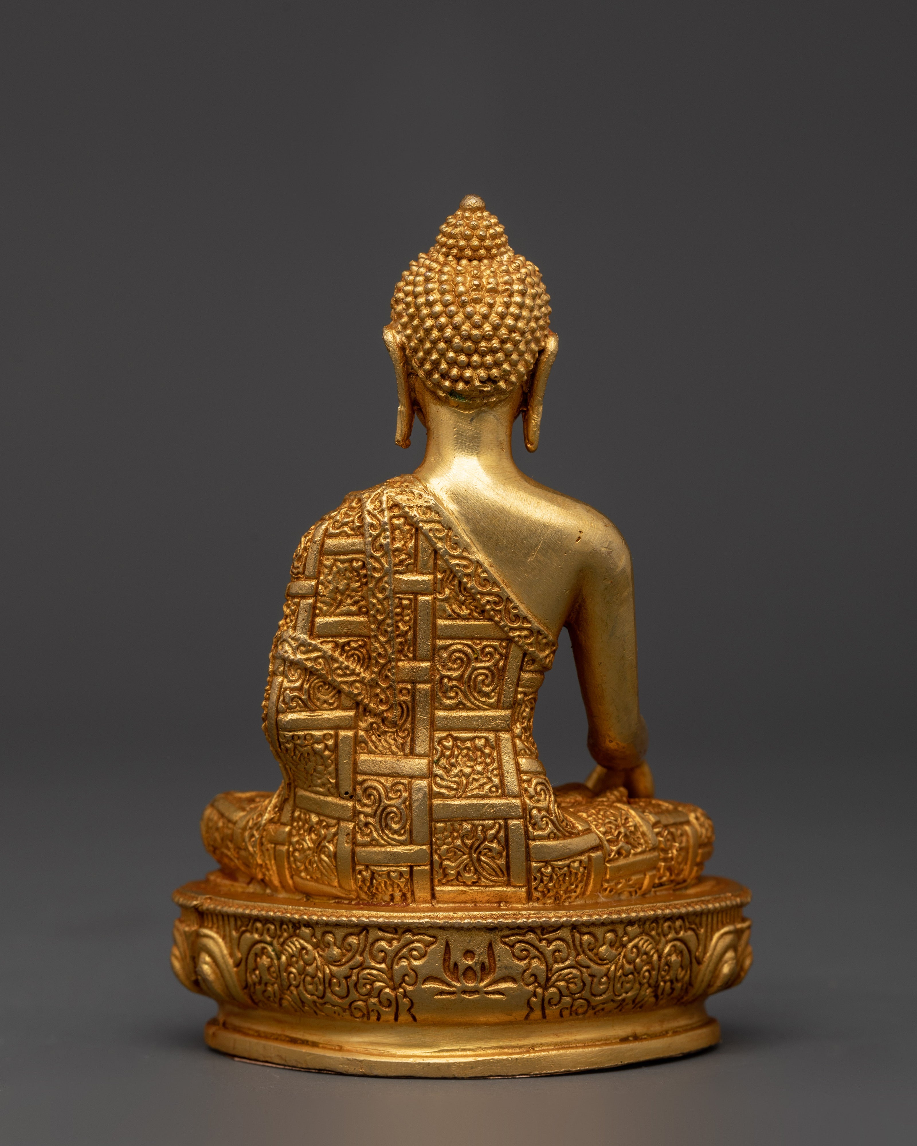 Shakyamuni Buddha Seated on Lotus |  Enlightenment Statue