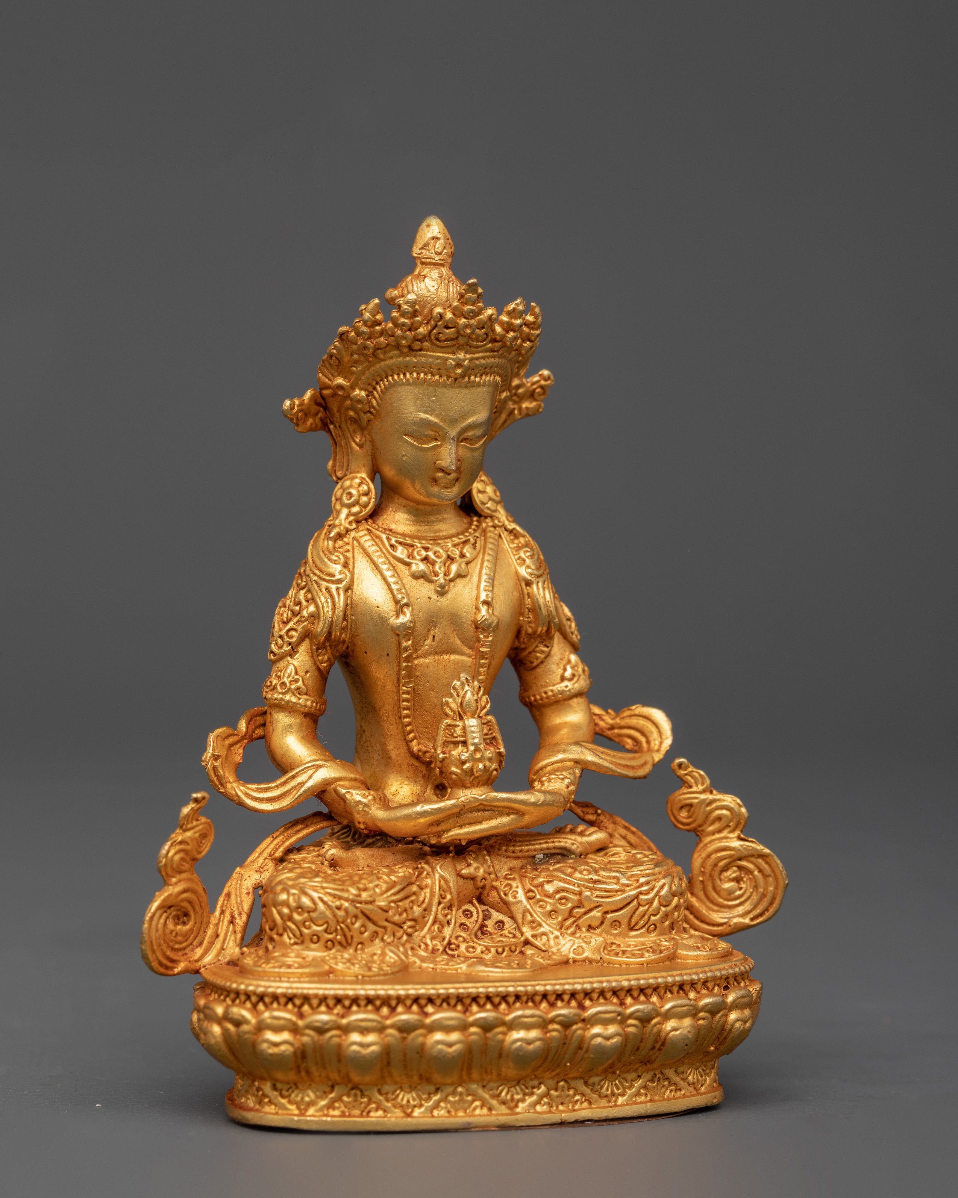 Himalayan Amitayus Statue in Dhyana Mudra | Buddha of Infinite Life and Longevity