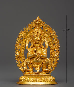 Sakya Tradition Dharma Guardian Shakya Mahakala Statue | Defender of the Dharma