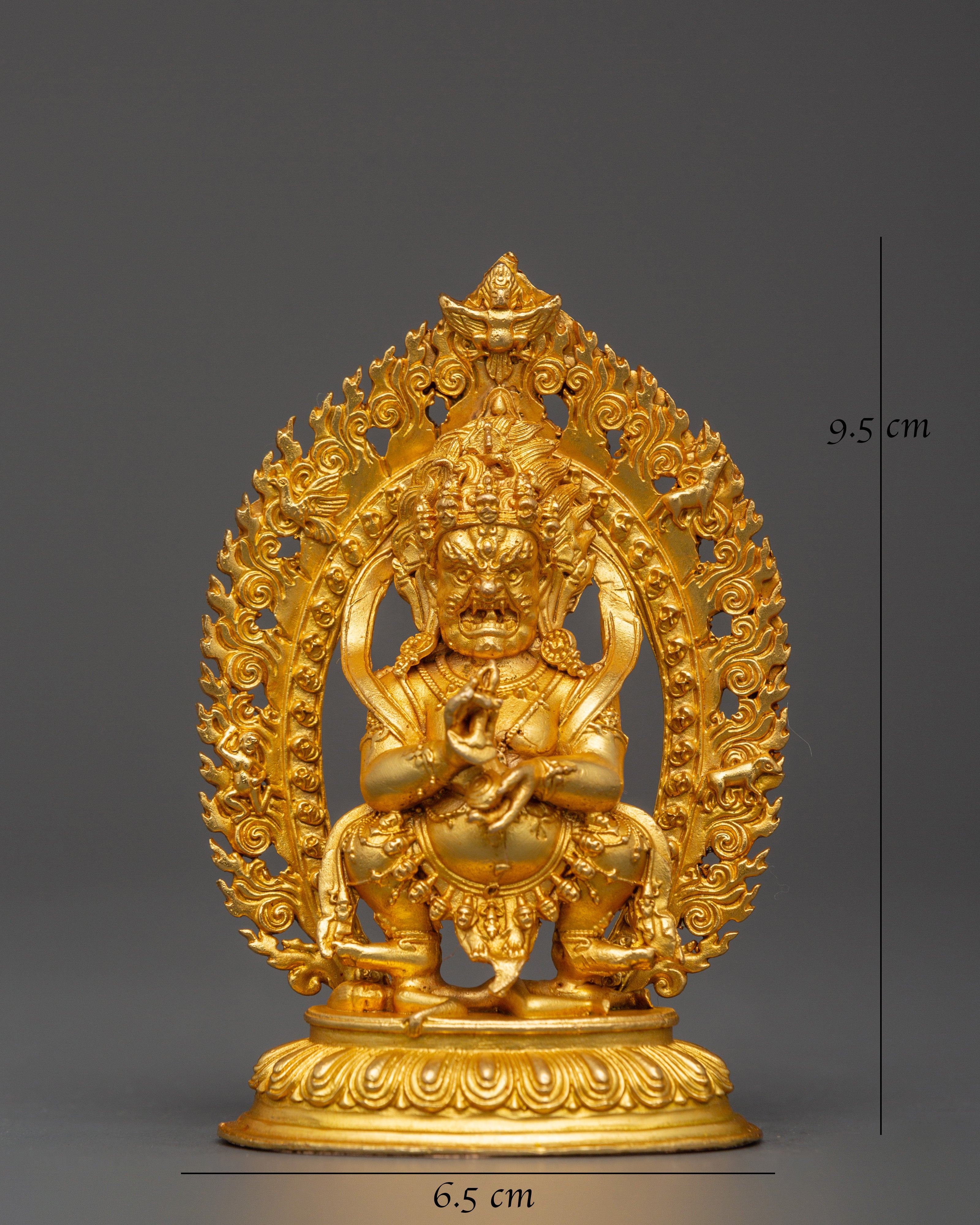 Sakya Tradition Dharma Guardian Shakya Mahakala Statue | Defender of the Dharma
