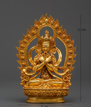 Vajradhara Adi-Buddha Statue | Symbol of Ultimate Wisdom & Compassion