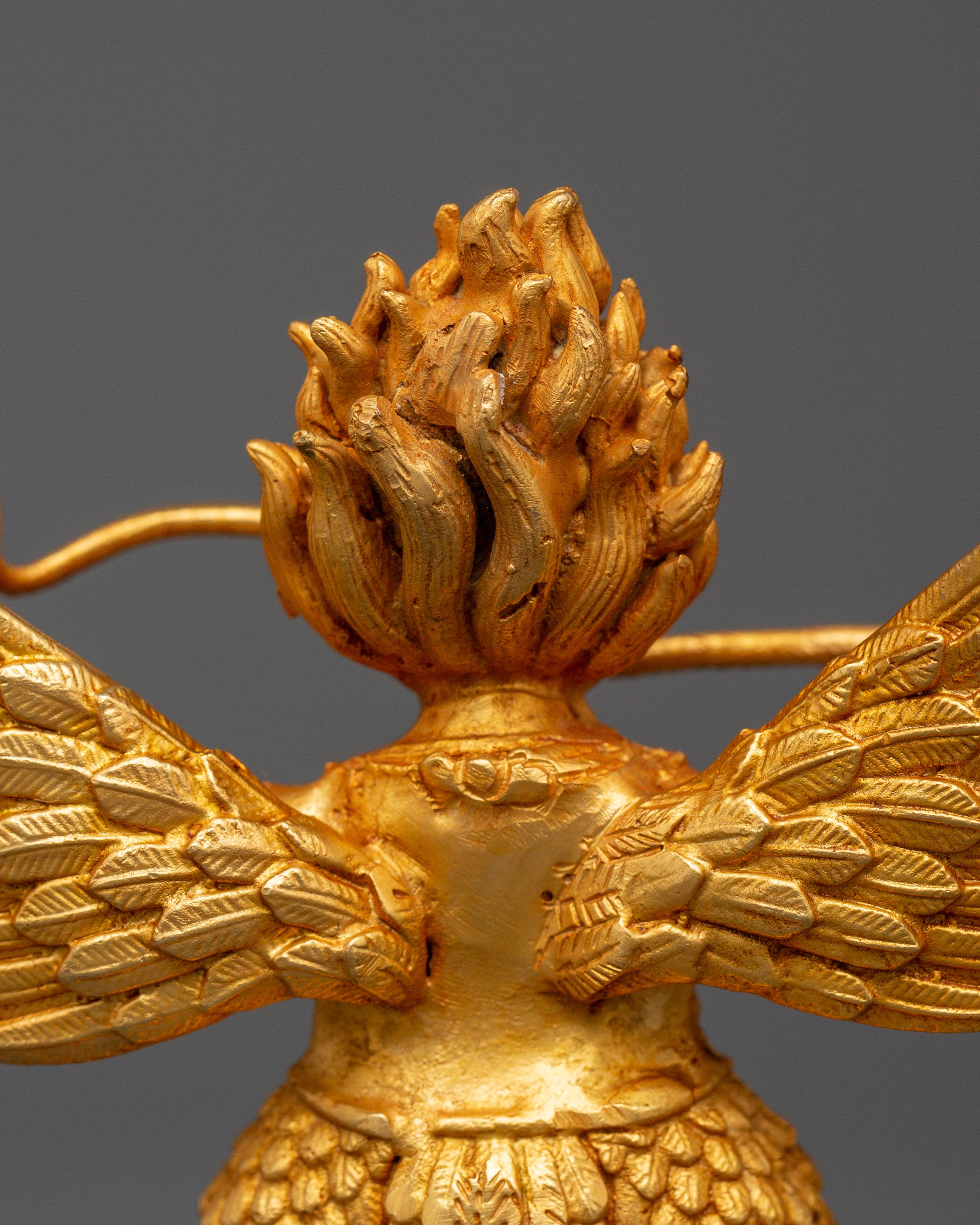 Garuda Tibetan Mythical Protector Deity Figurine - Decor for Protection & Sacred Energy