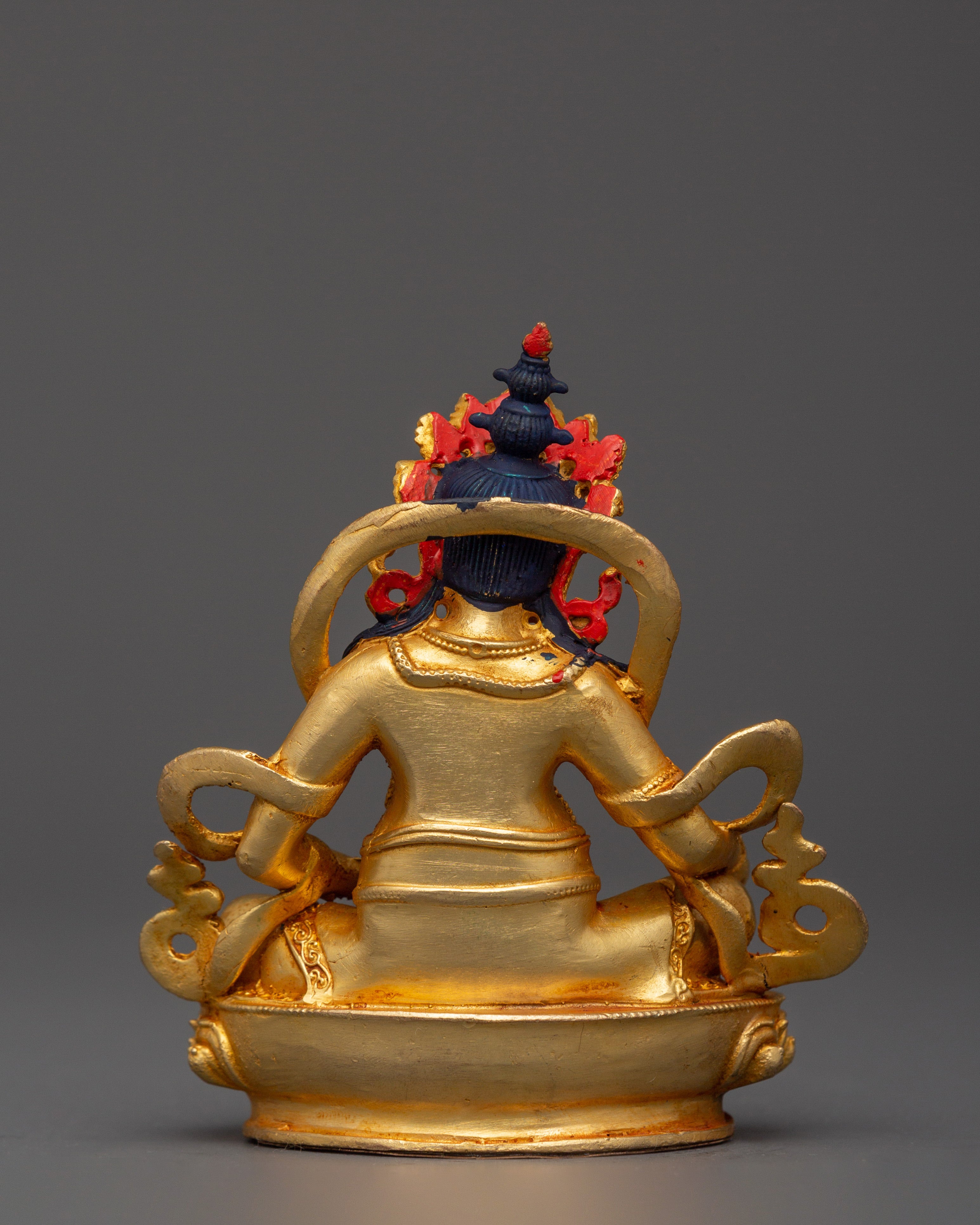 Lord of Wealth Dzambala Statue | Wrathful Fierce Buddhist Sculpture
