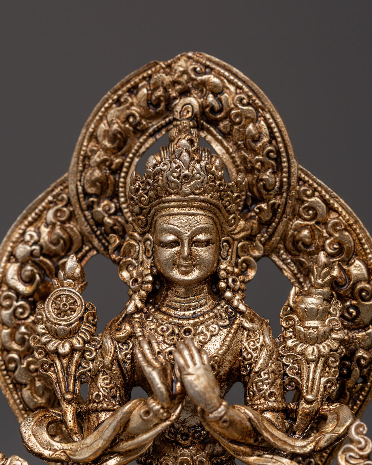 Maitreya Buddha Future Buddha Statue | Traditional Buddhist Sculpture