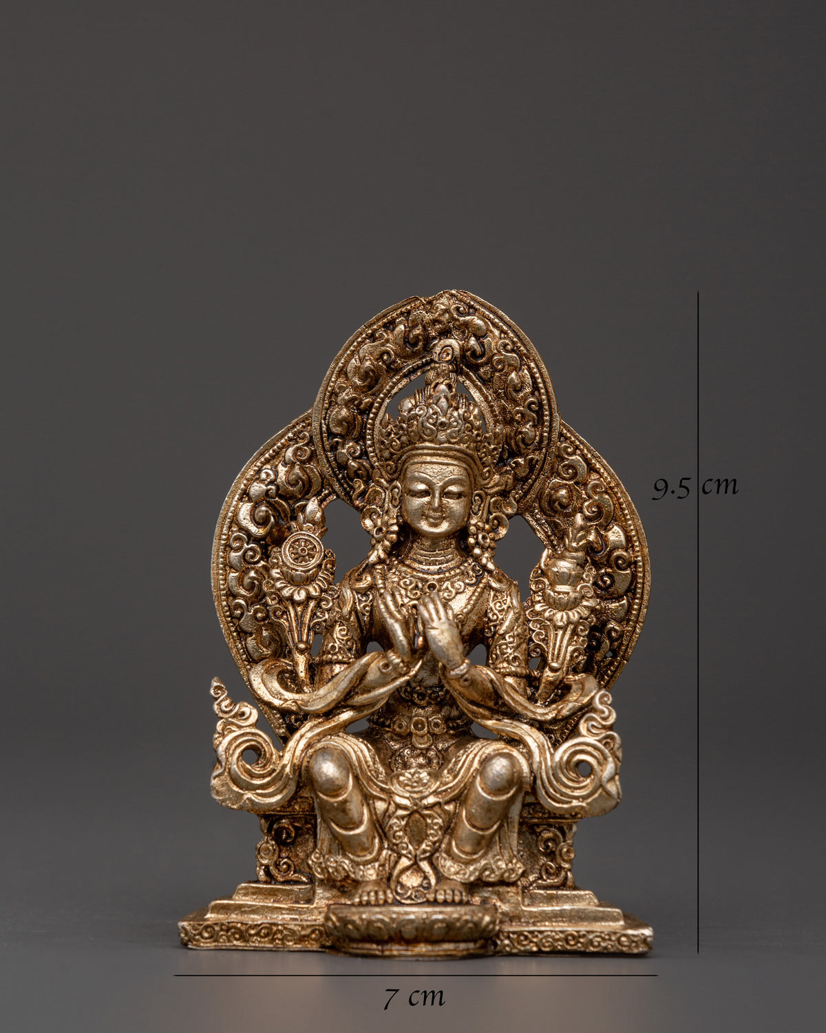Maitreya Buddha Future Buddha Statue | Traditional Buddhist Sculpture