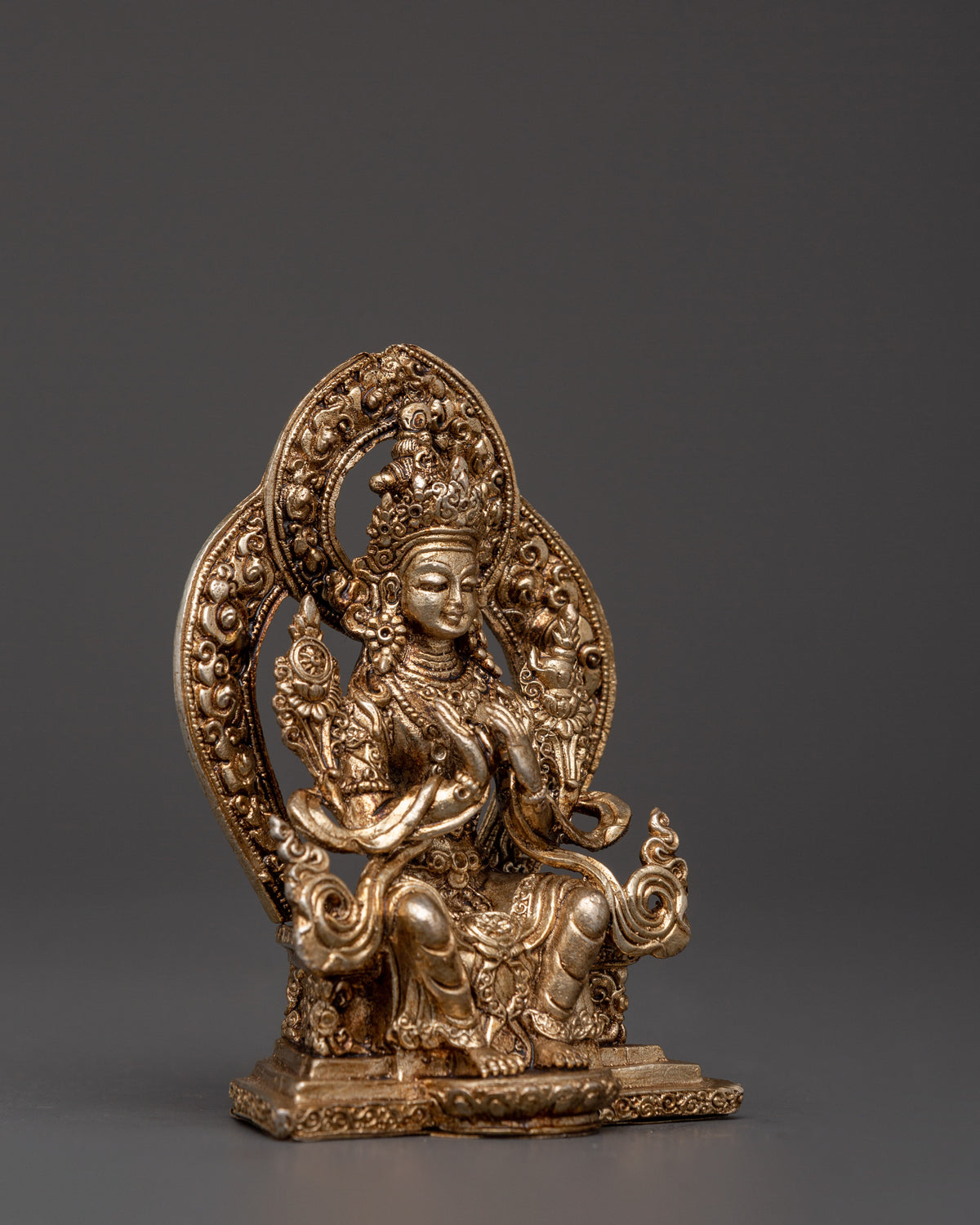 Maitreya Buddha Future Buddha Statue | Traditional Buddhist Sculpture