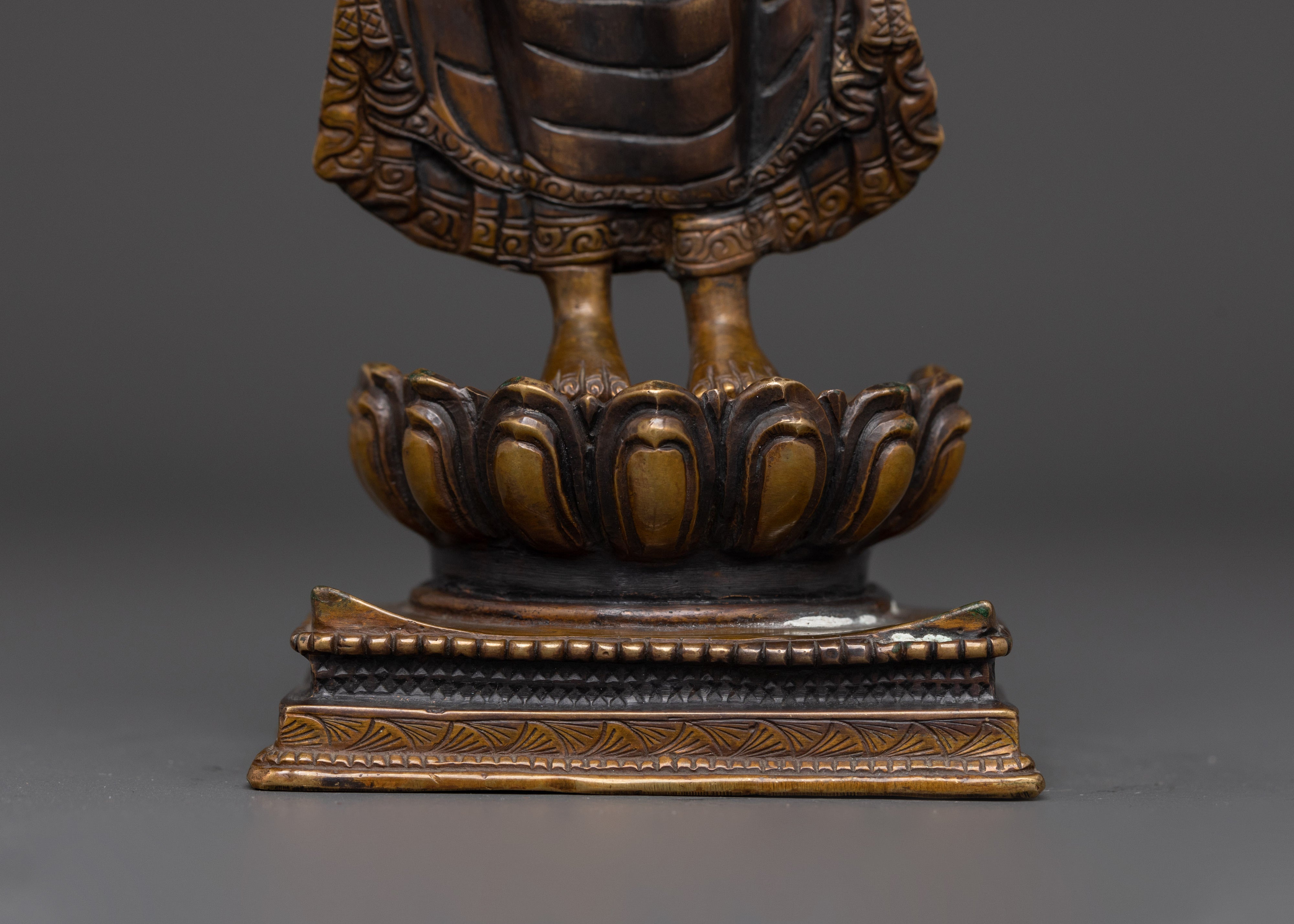 Handmade Standing Buddha Statue | Altar & Sacred Spaces
