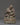 Tibetan Buddhist Dzambhala Oxidized Copper Statue | Sitting on Lotus