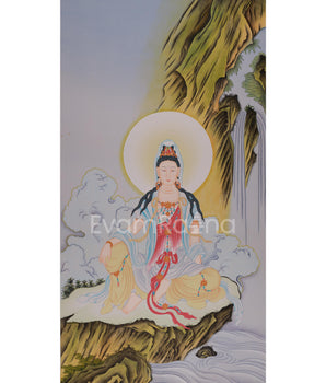 peaceful-water-moon-guanyin-chinese-painting-of-avalokiteshvara 