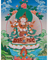 Dorje Sempa with Consort Thangka 