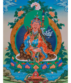 24 Inch Guru Rinpoche Thangka