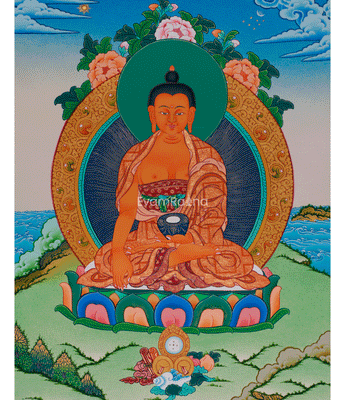 Original Thangka of Gautama Buddha