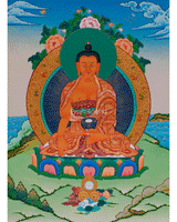 Original Thangka of Gautama Buddha