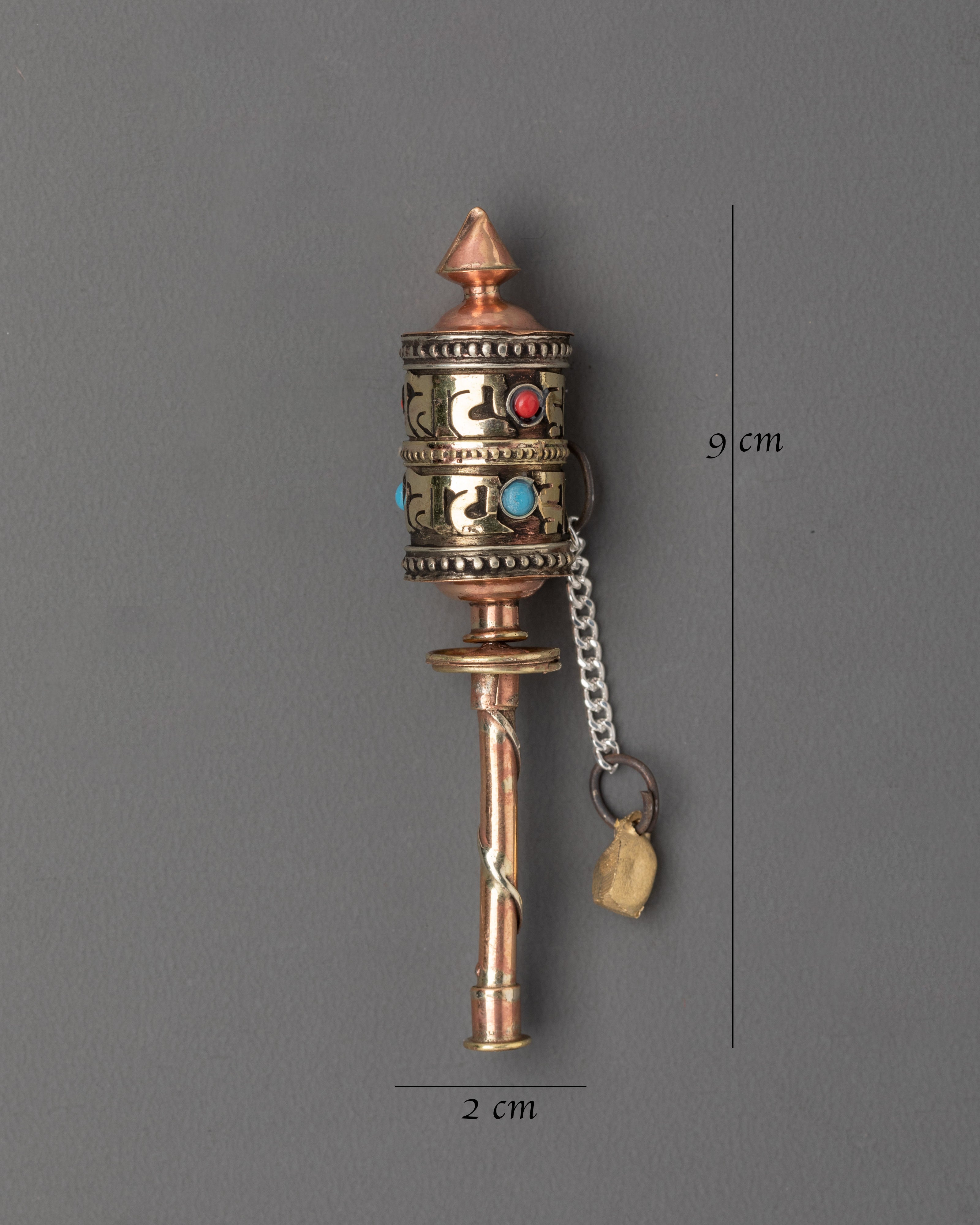 Prayer Wheel Mantra Spinner Tool | Daily Rituals & Spiritual Focus Tool