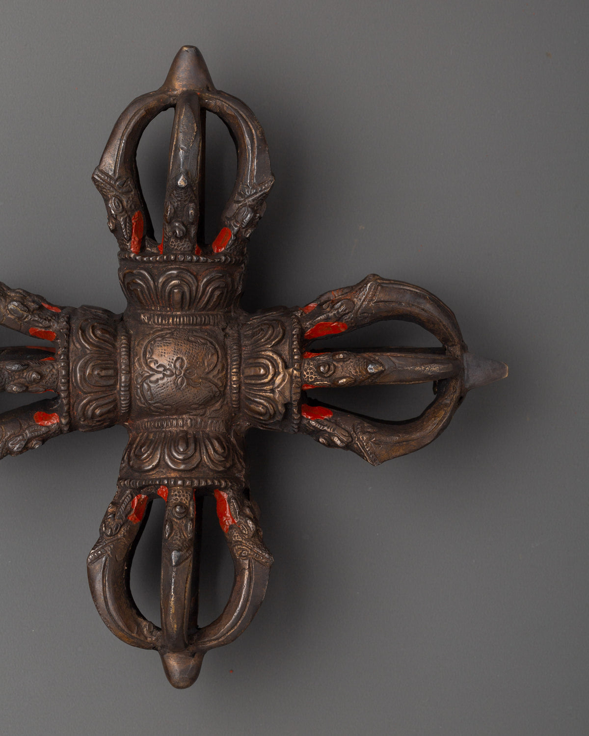Vishwo Vajra Buddhist Ritual Tool | Traditional Vajrayana Sacred Object