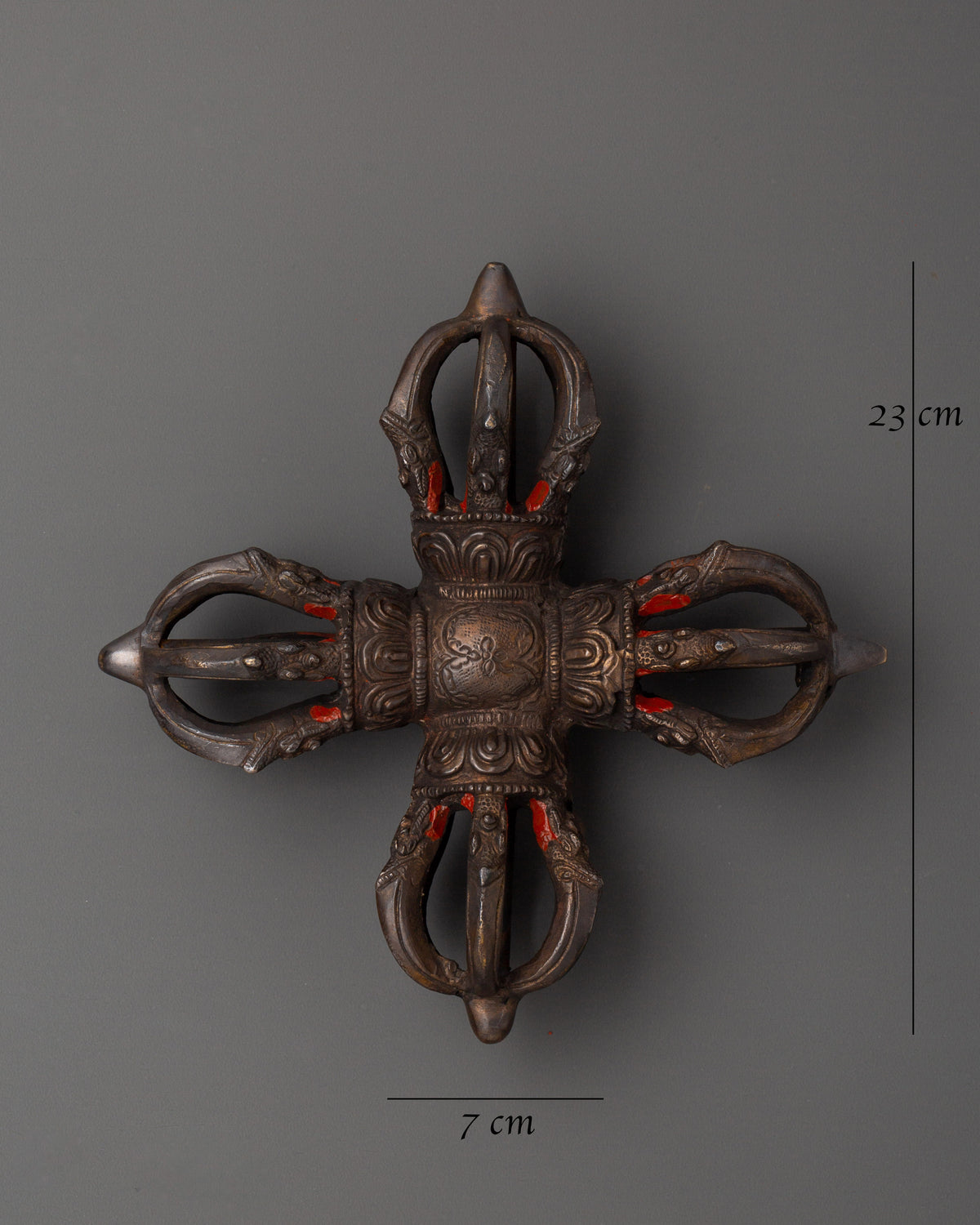 Vishwo Vajra Buddhist Ritual Tool | Traditional Vajrayana Sacred Object