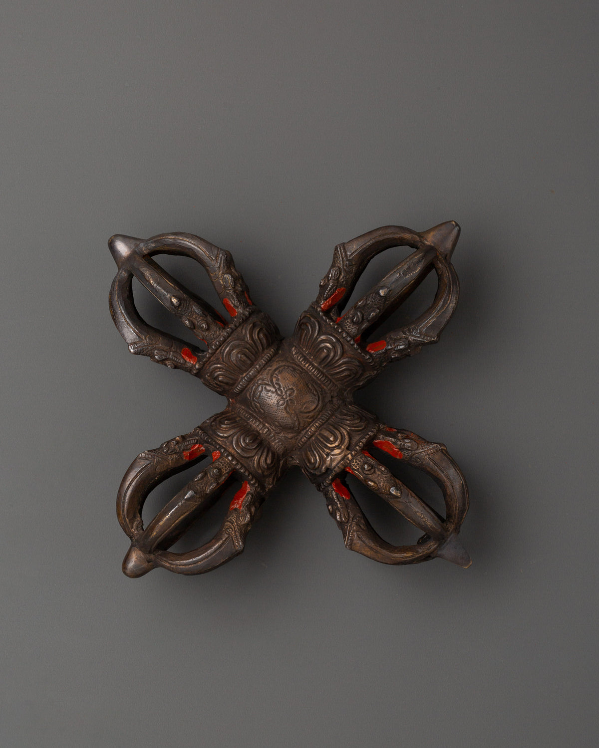 Vishwo Vajra Buddhist Ritual Tool | Traditional Vajrayana Sacred Object