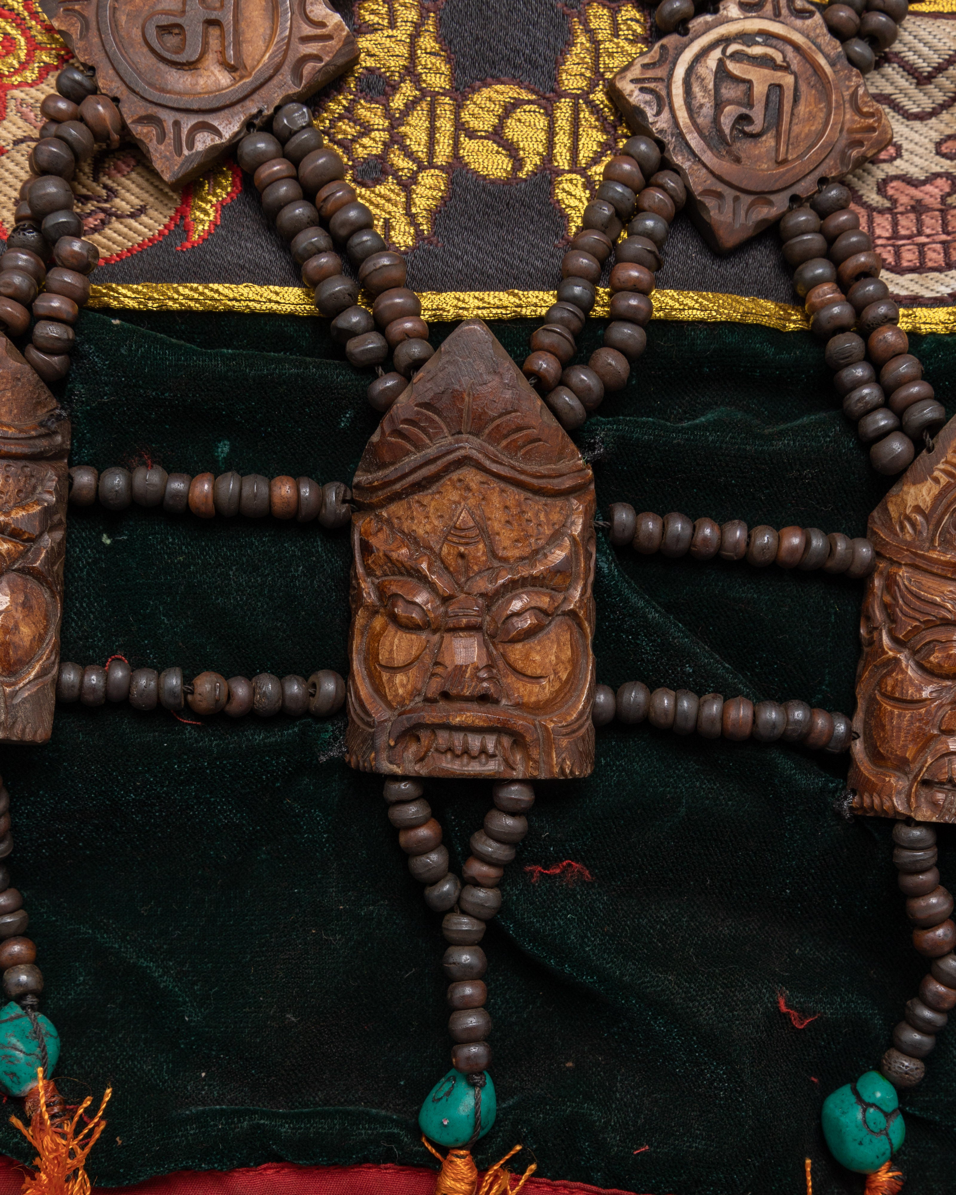 Guru Fabric for Home Decor | Sacred Decorative Ensemble
